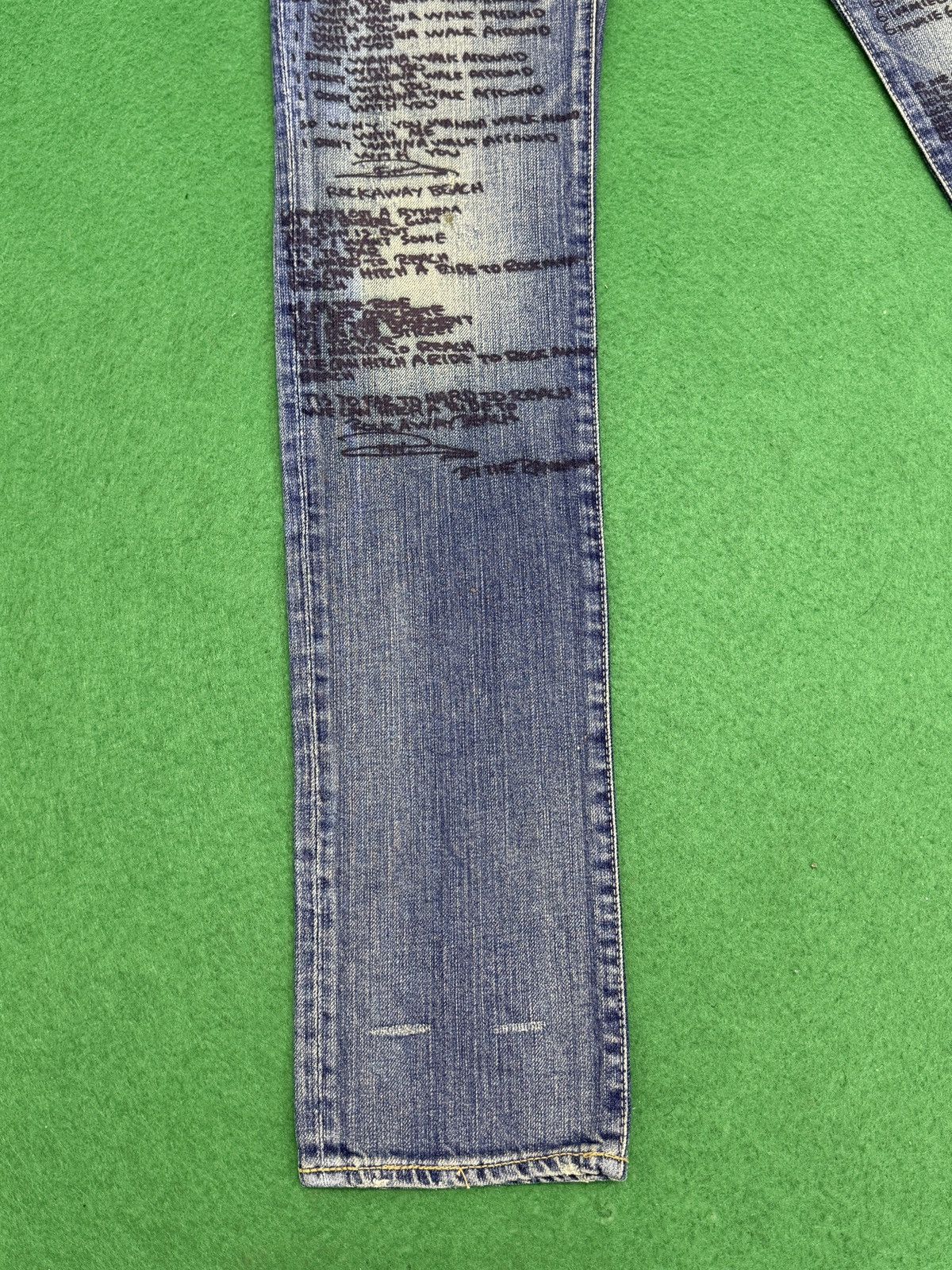 Hysteric Glamour A19 HYSTERIC GLAMOUR RAMONES Size US 29 - 6 Thumbnail