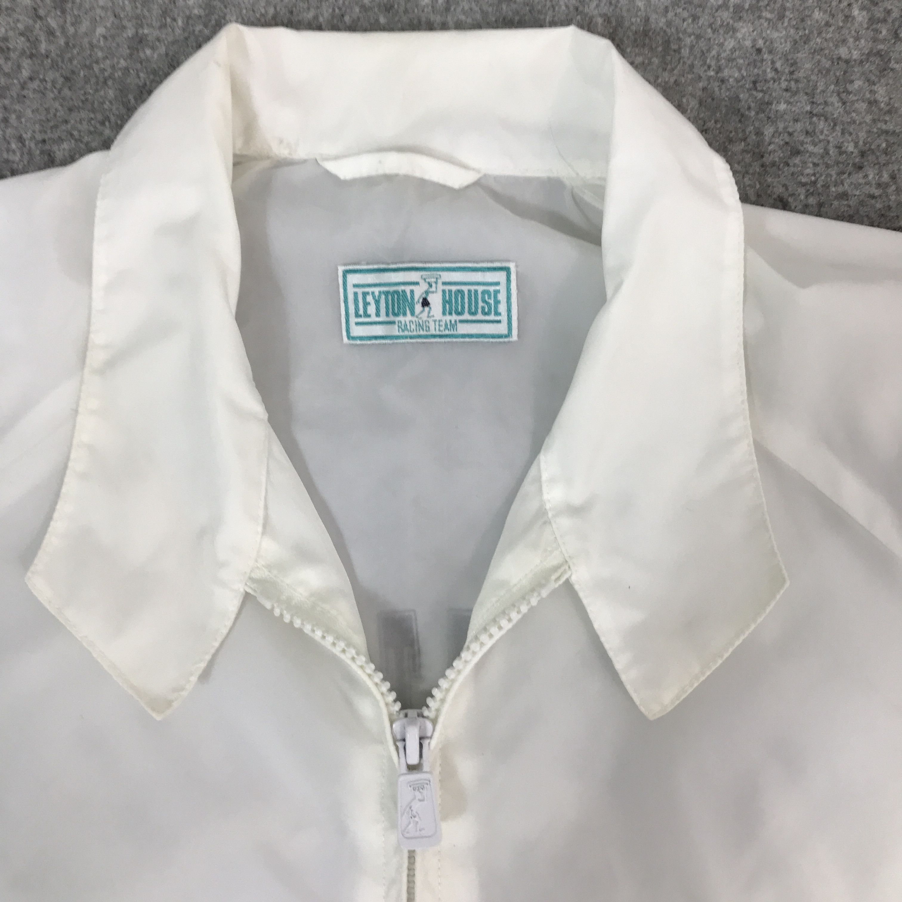Japanese Brand Vtg leyton house racing japan light zip jacket Size US L / EU 52-54 / 3 - 9 Thumbnail