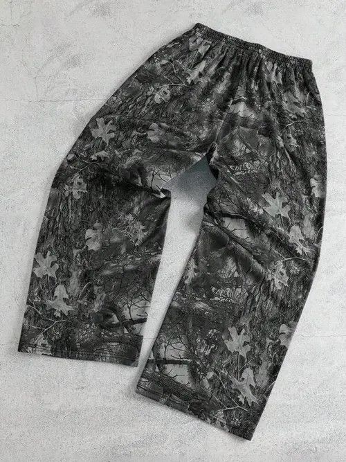 VIBE Camo DRIP Y2K Sweatpants Size US 32 / EU 48 - 2 Thumbnail