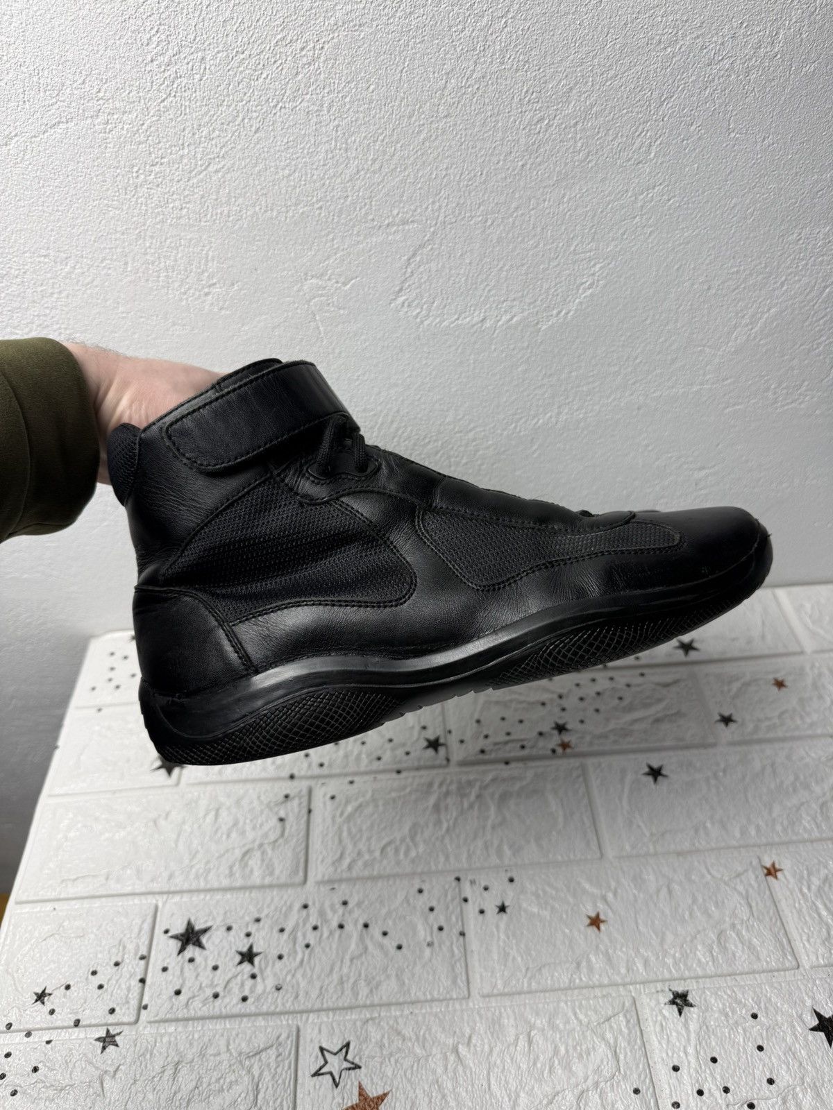 Prada Prada America's Cup High Top - 4T0341 US9.5 UK8.5 EUR44 Size US 9.5 / EU 42-43 - 1 Thumbnail