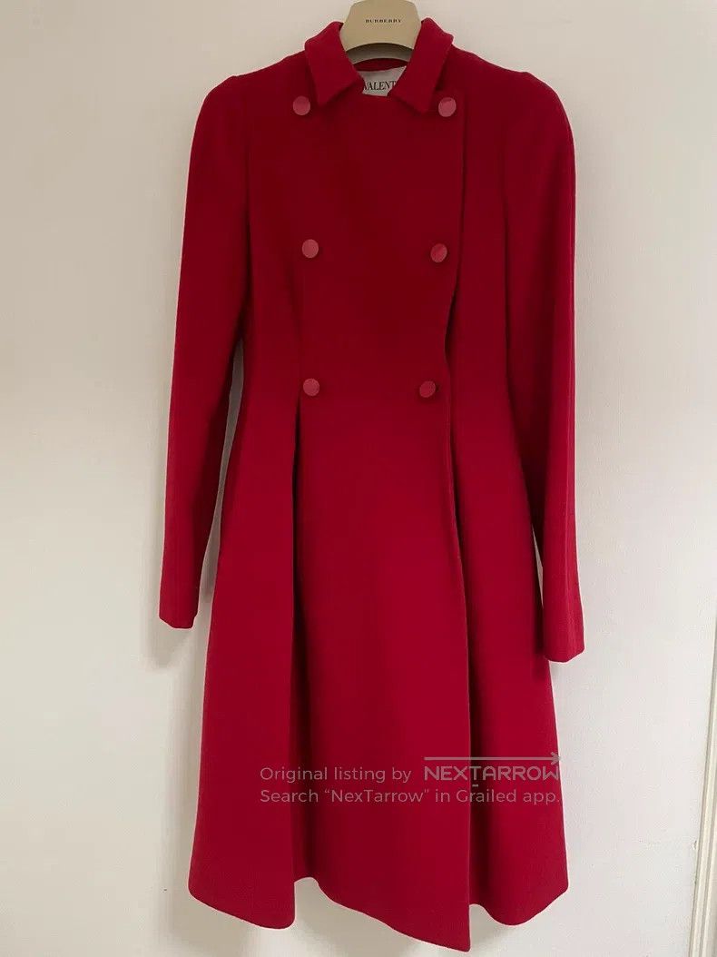 Valentino Valentino Wool coat black coat Size XS / US 0-2 / IT 36-38 - 3 Thumbnail