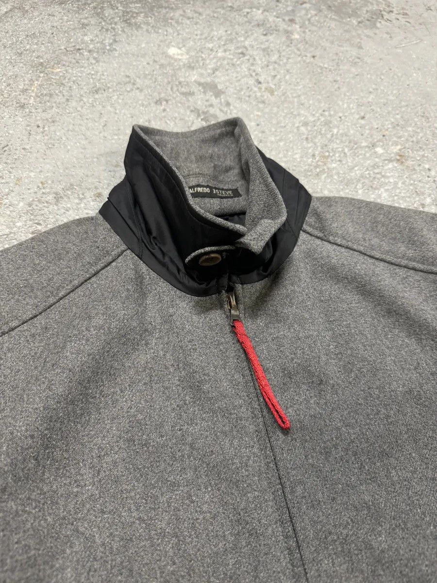 Prada 2000s Prada Wool Minimaliste Grey Jacket Size US L / EU 52-54 / 3 - 10 Thumbnail