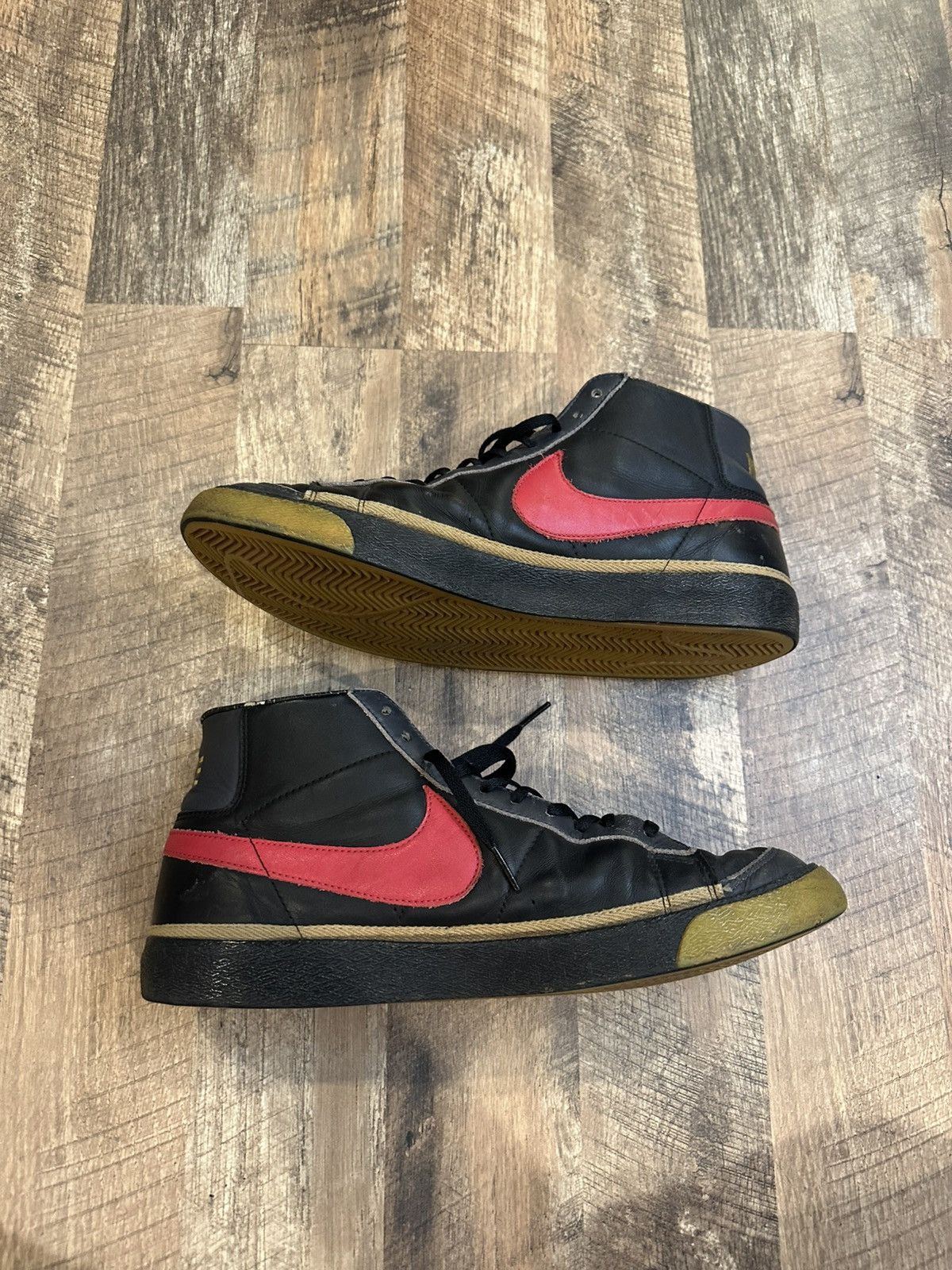 Nike RARE Vintage 2003 Nike x Zoo York Blazers Size 13 Black Size US 13 / EU 46 - 7 Thumbnail
