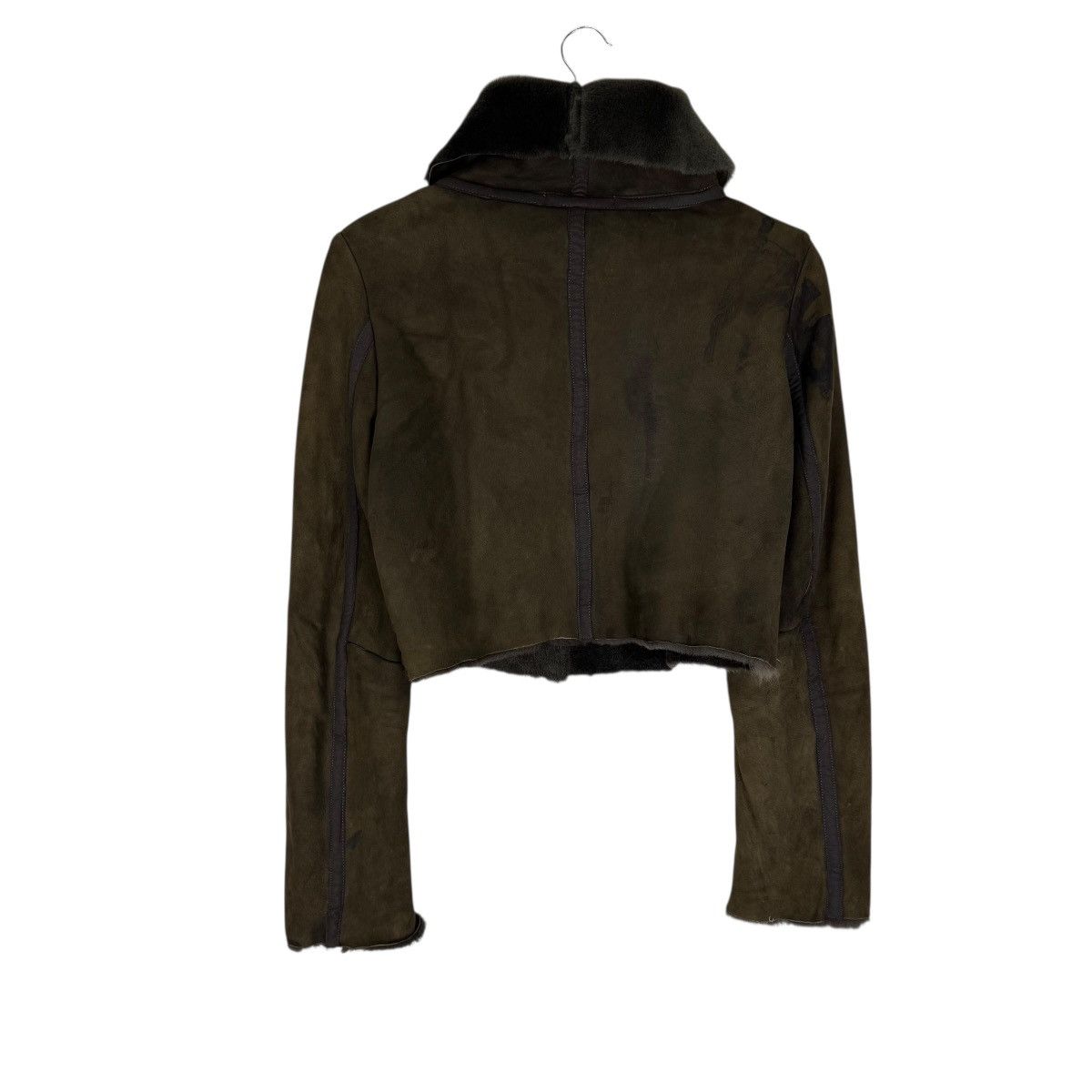 Yohji Yamamoto 🔥YOHJI YAMAMOTO SIGNATURE MOLESKIN CROP JACKET Size S / US 4 / IT 40 - 9 Thumbnail