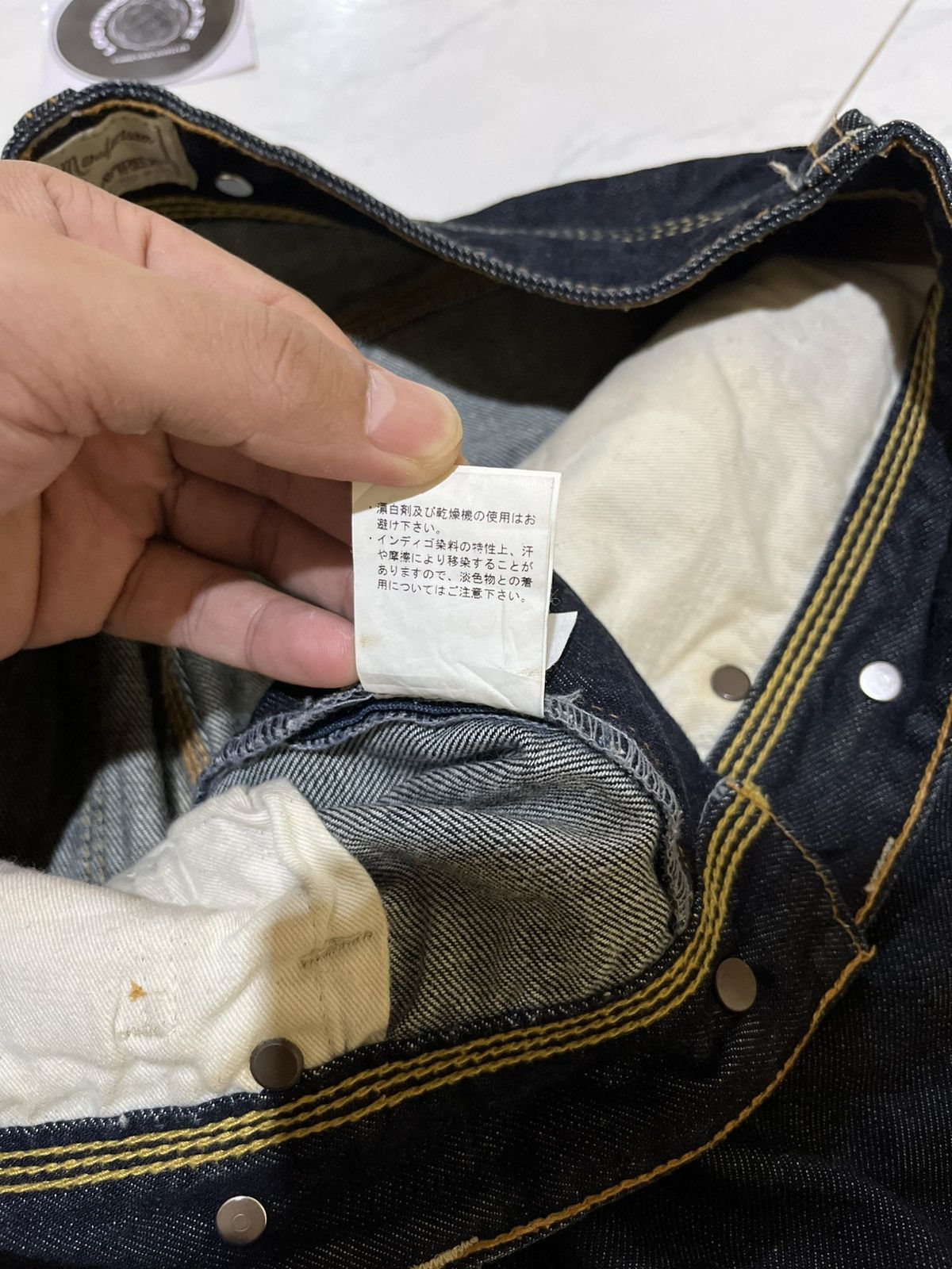 Avirex 🔥 Avirex Indigo Carpenter Denim Pants Size US 31 - 14 Thumbnail
