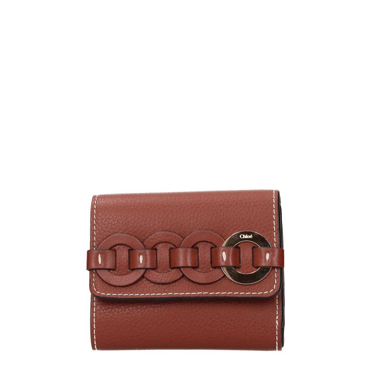 Chloe ob1o1e1024 Size: OS / Leather Wallets in Brown Size ONE SIZE - 1 Thumbnail
