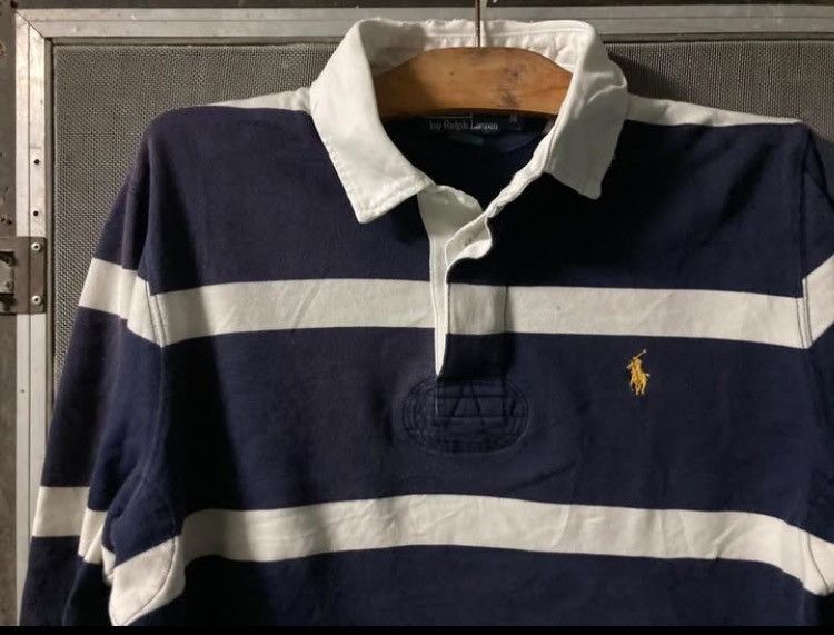 Polo Ralph Lauren × Ralph Lauren × Vintage Vintage Polo Ralph Lauren Rugby Shirts Size US M / EU 48-50 / 2 - 2 Thumbnail