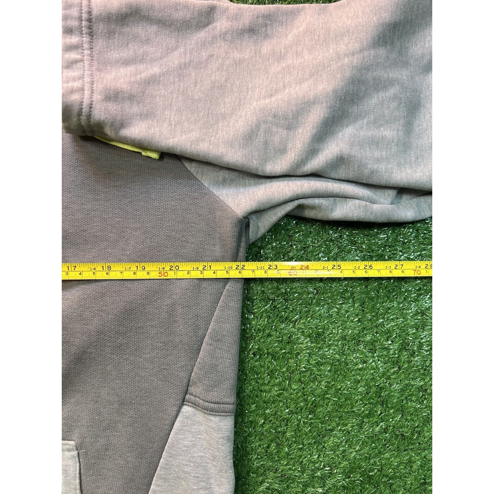 Nike Nike Return To Zero Gray/Green Hoodie Sweatshirt Size L Size US L / EU 52-54 / 3 - 4 Thumbnail