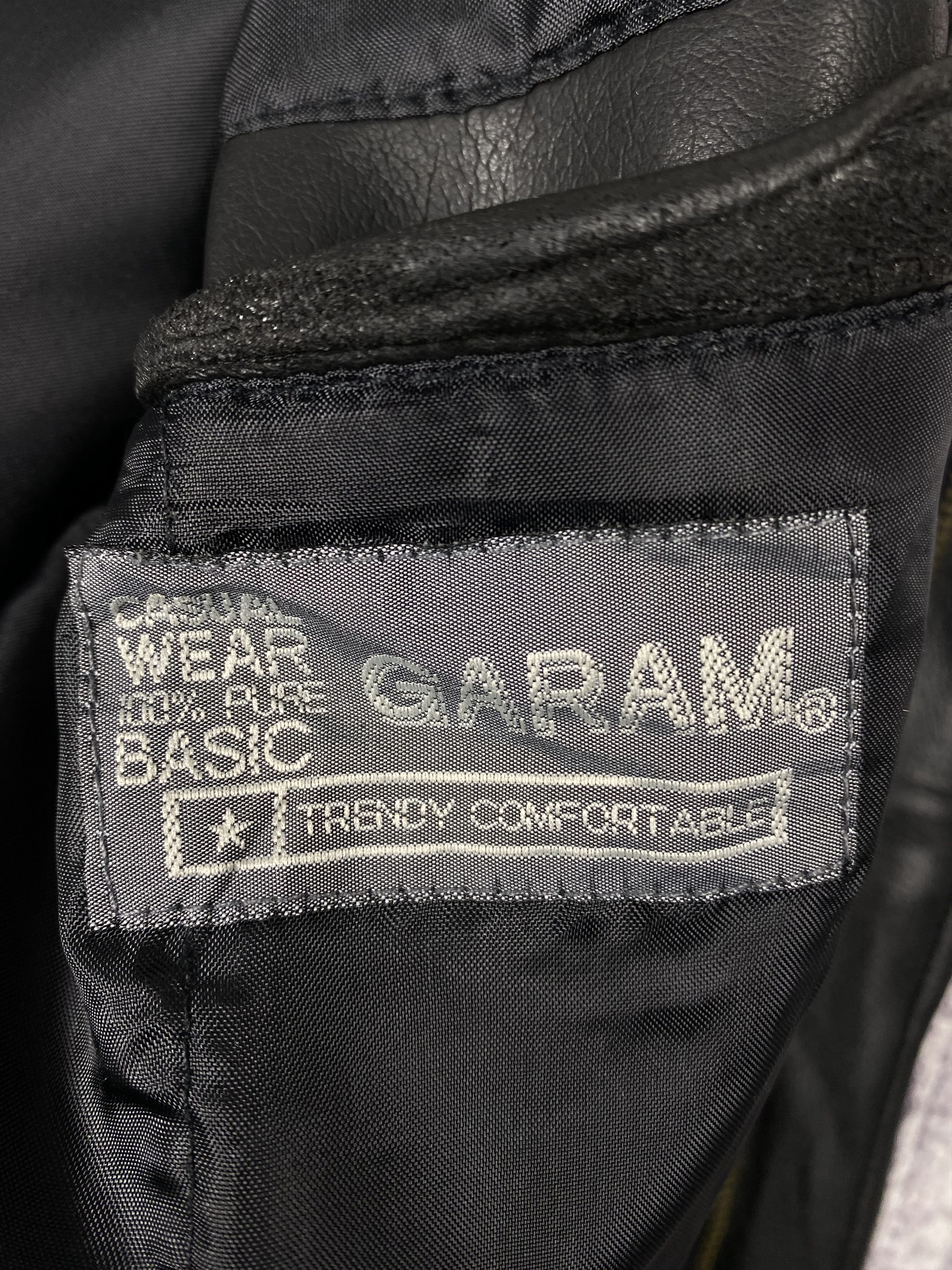 Japanese Brand Vintage Garam PVC Leather Black Jacket Size US M / EU 48-50 / 2 - 10 Thumbnail