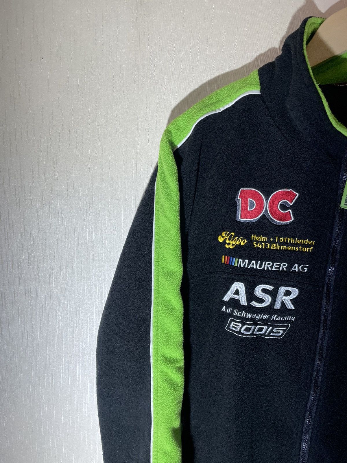 Vintage Kawasaki racing vintage racing fleece jacket Size US XL / EU 56 / 4 - 5 Thumbnail