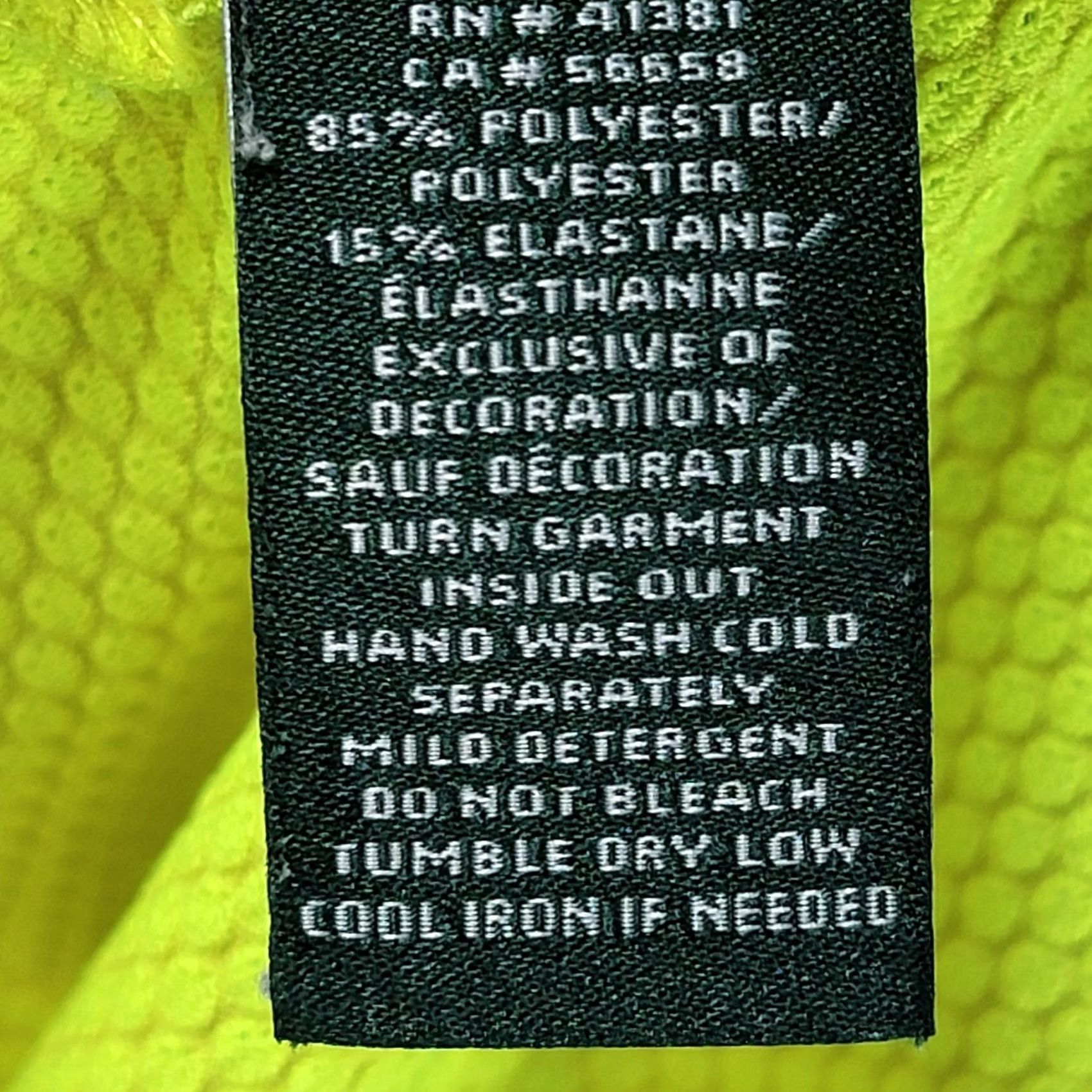 Ralph Lauren Lauren Ralph Lauren Active Performance Shirt Womens M Quarter Zip Neon Green Shirt Size M / US 6-8 / IT 42-44 - 6 Thumbnail