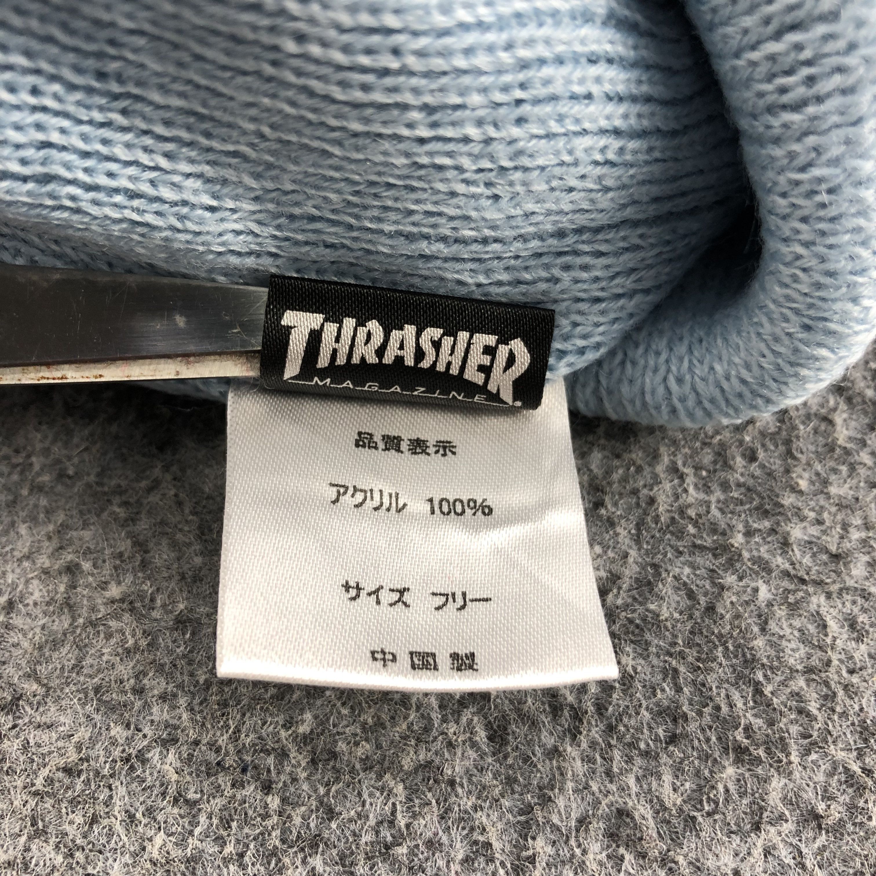Thrasher Thrasher Magazine Beanie Snowcap Snow Hat B266 Size ONE SIZE - 11 Thumbnail