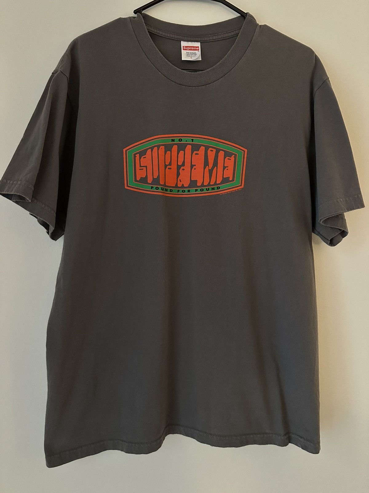Supreme Supreme Pound Tee Size US L / EU 52-54 / 3 - 1 Thumbnail
