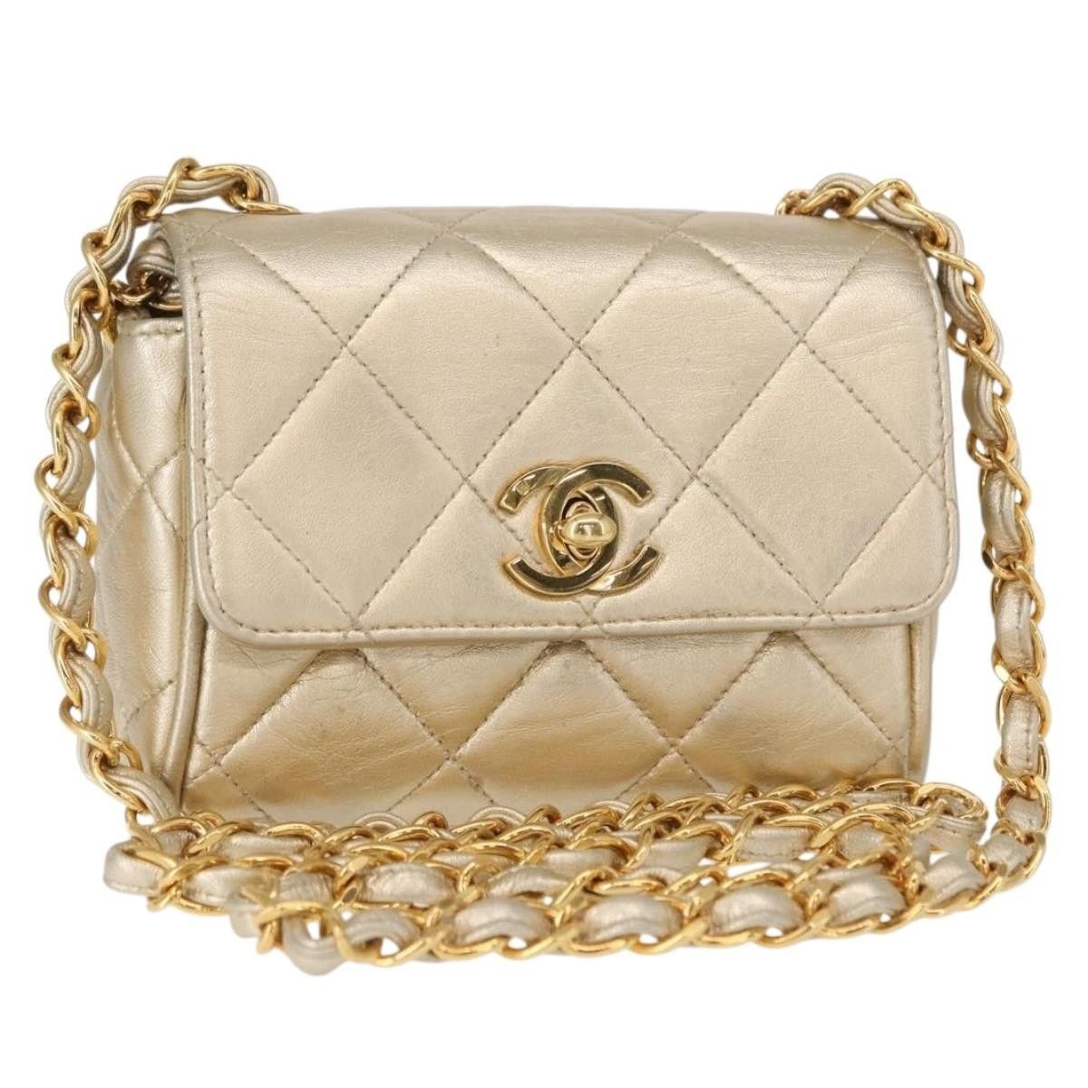 Chanel Chanel Mini Matelasse 13 Chain Shoulder Bag Size ONE SIZE - 1 Thumbnail