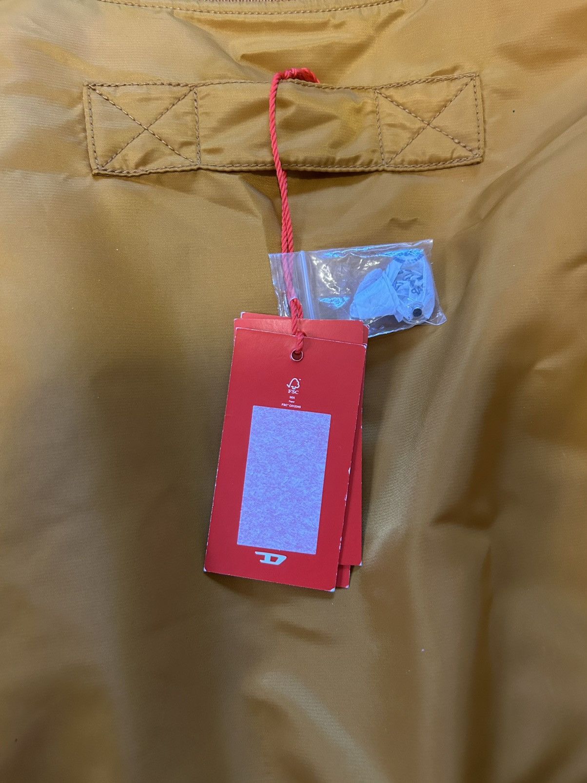 Diesel diesel J-MATT Giacca reversible yellow/orange bomber jac ket Size US L / EU 52-54 / 3 - 8 Thumbnail