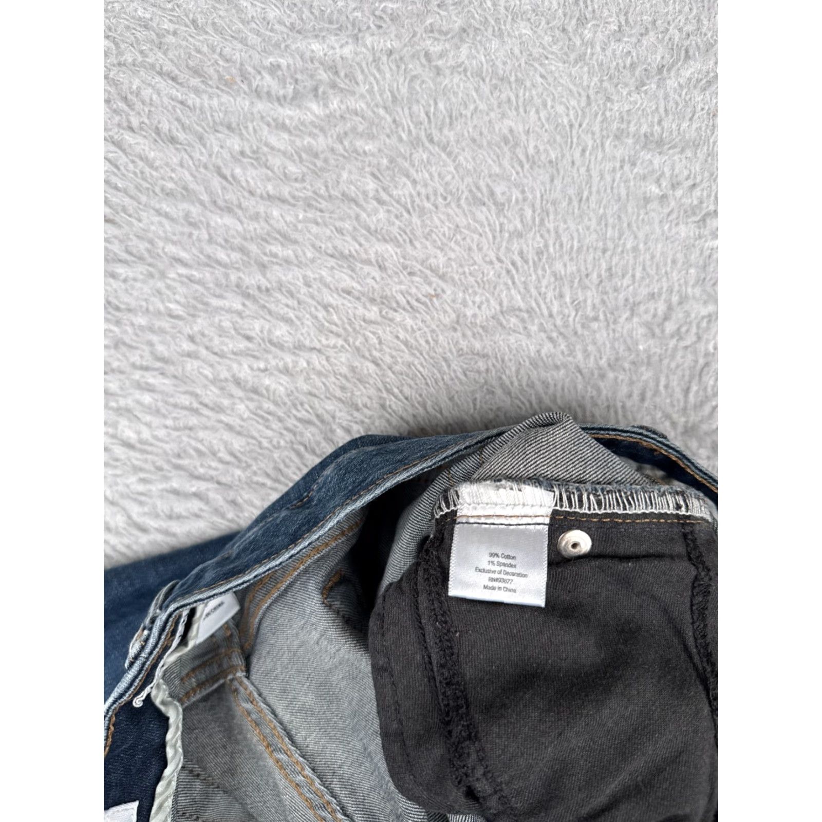 Vintage St. John's Bay Women's Bootcut Jeans 4P Blue Denim Dark Wash 29x29 Size 27" / US 4 / IT 40 - 7 Thumbnail