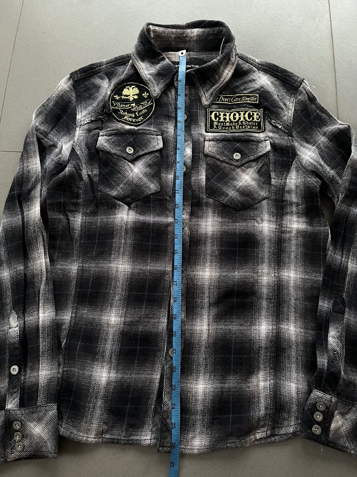 14th Addiction JAPANESE JACKROSE FLANEL VKEI POEM SEDITIONARIES PUNK STYLE Size US M / EU 48-50 / 2 - 9 Thumbnail
