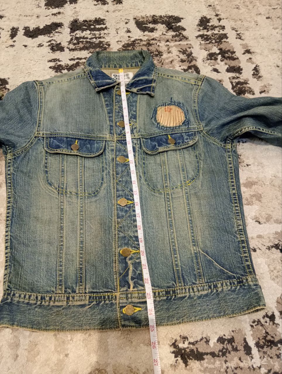 Takeo Kikuchi TAKEO KIKUCHI JAPAN PATCHWORK BLUE DENIM JACKET Size US M / EU 48-50 / 2 - 18 Thumbnail