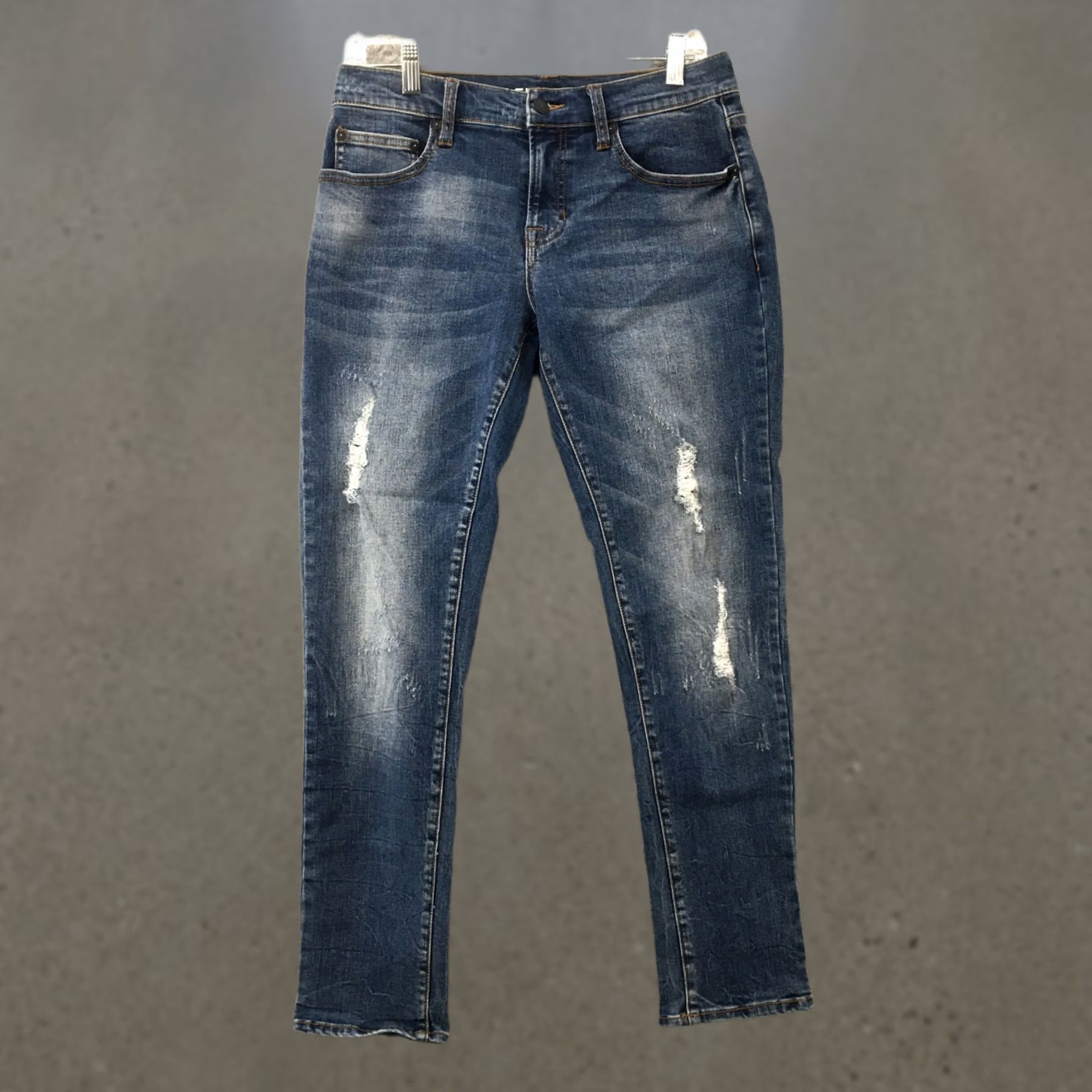 Vintage Arizona Jean Co. Advance Flex 360 Skinny Jeans Mens Blue 30x30 (actual 31x28.5) Size US 30 / EU 46 - 1 Thumbnail