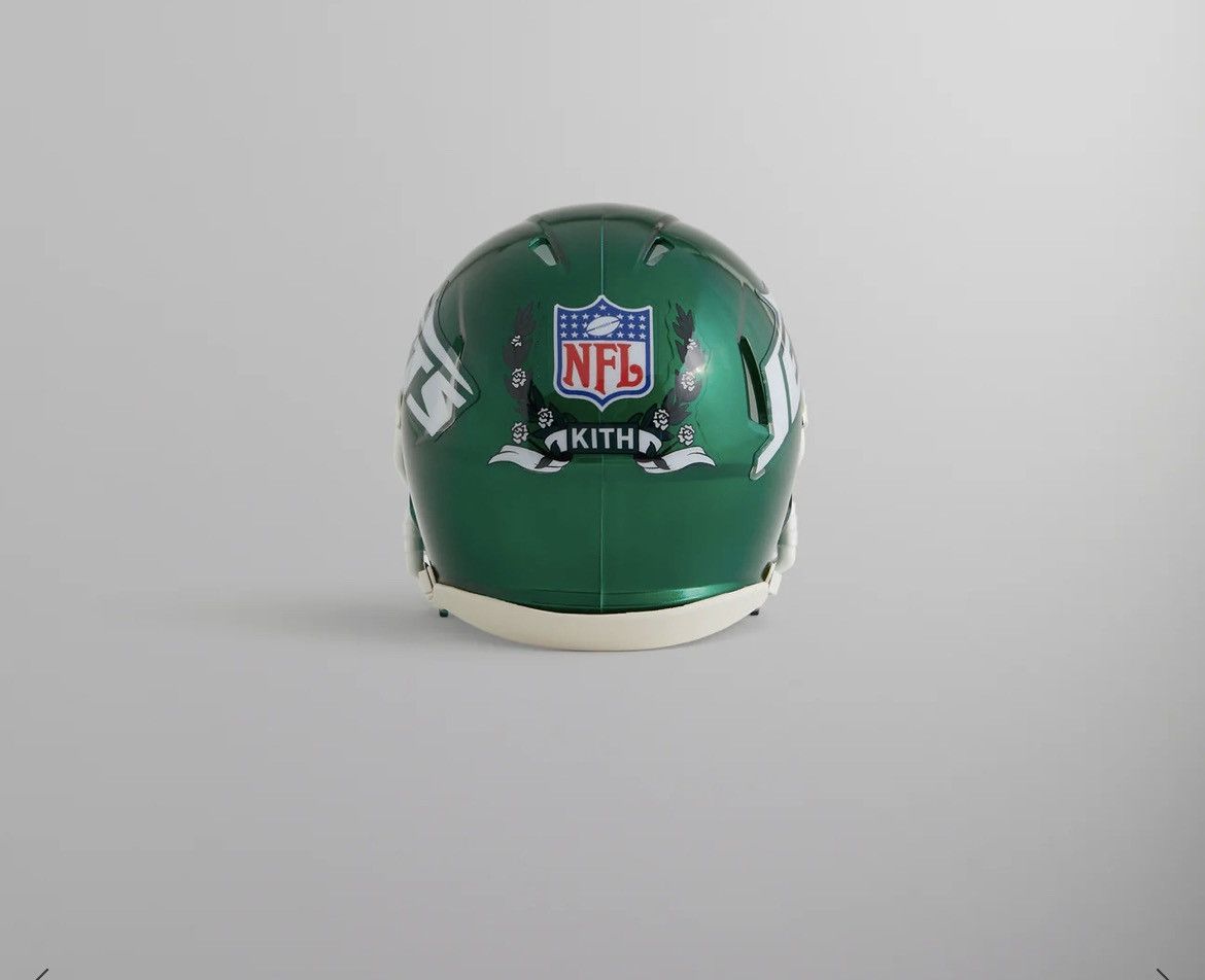 Kith × NFL Kith for the NFL: Riddell jets Speed Mini Helmet Size ONE SIZE - 2 Thumbnail