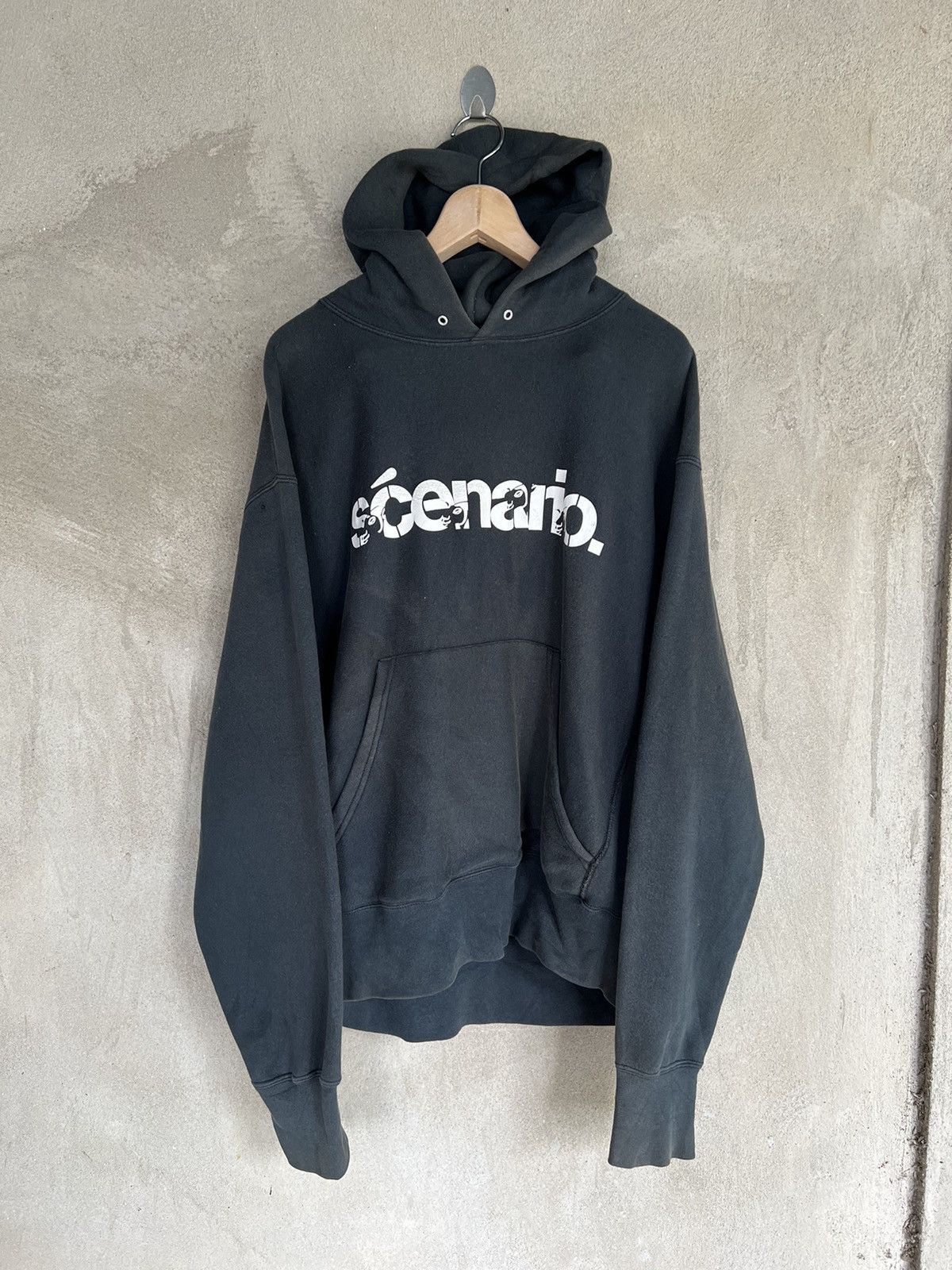 Japanese Brand Japanese Brand Scenario Spell Out Hoodies Size US XL / EU 56 / 4 - 2 Thumbnail