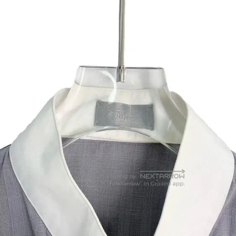 Dior Dior Grey Cotton Long Sleeve Shirt . Size US XXS / EU 40 - 3 Thumbnail