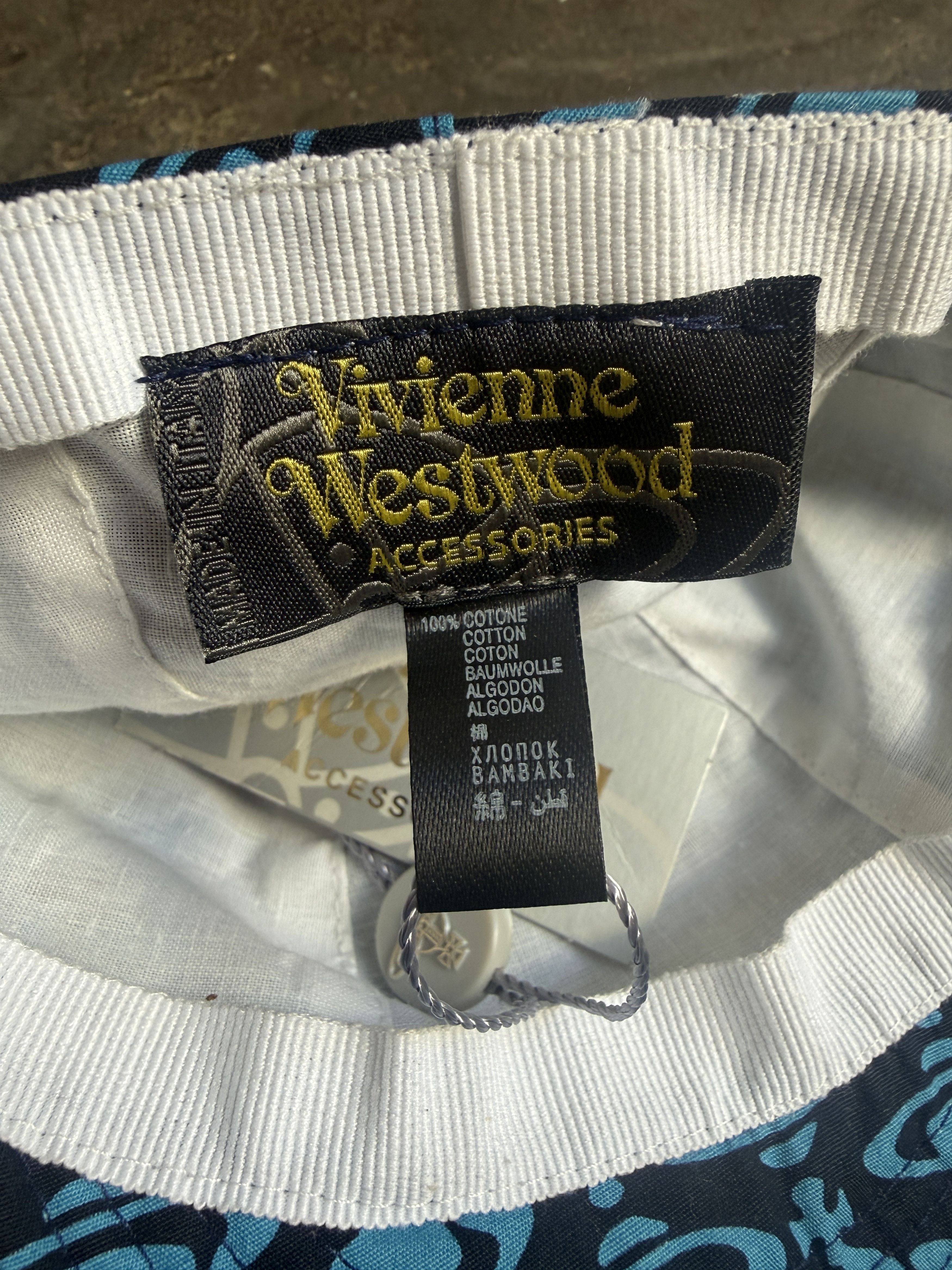 Vivienne Westwood NWT All over Orb print Baby or Kid baseball cap hat Size ONE SIZE - 7 Thumbnail
