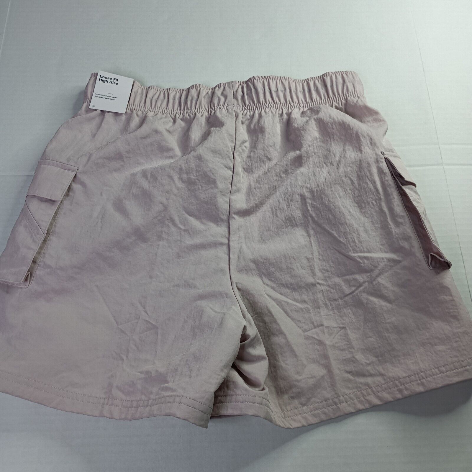 Nike Nike Sportswear Cargo Shorts Women's M Purple High-Rise Size 30" / US 8 / IT 44 - 7 Thumbnail