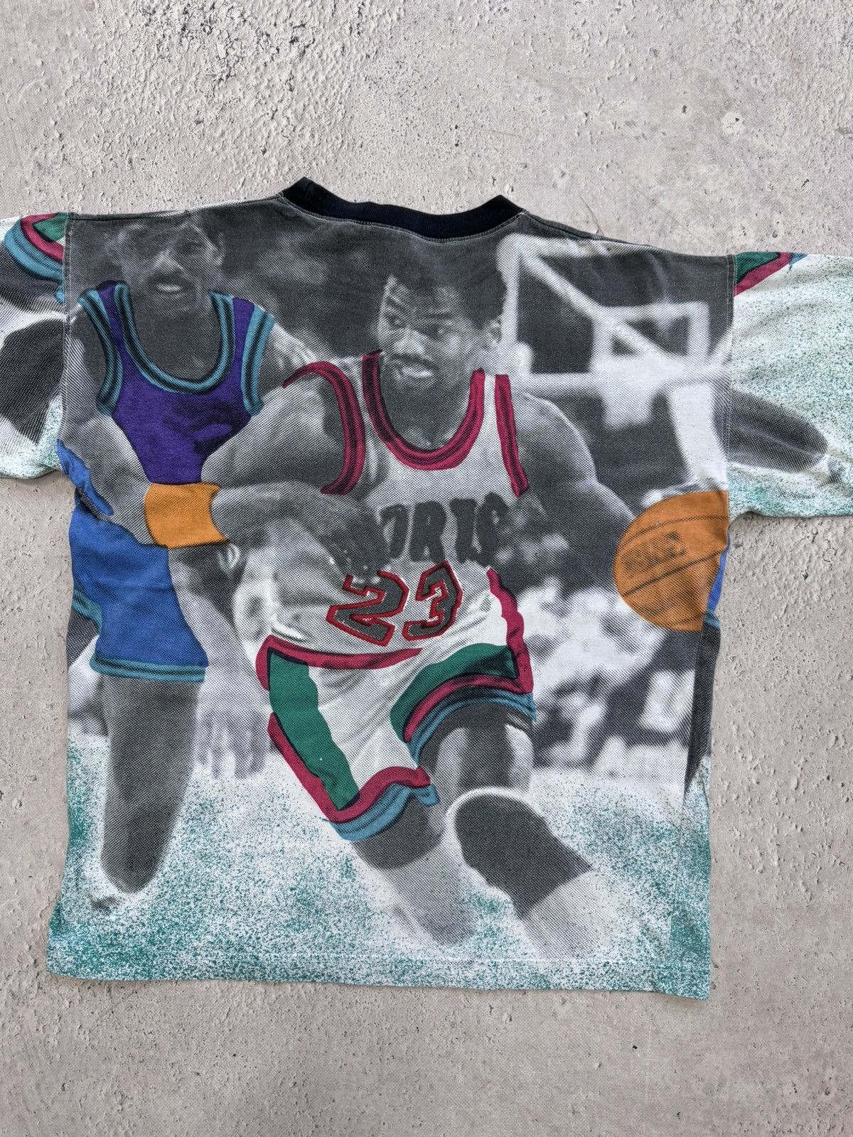 Jordan Brand × Nike × Vintage Vintage 90s Nike Michael Jordan T-Shirt Size US M / EU 48-50 / 2 - 11 Thumbnail