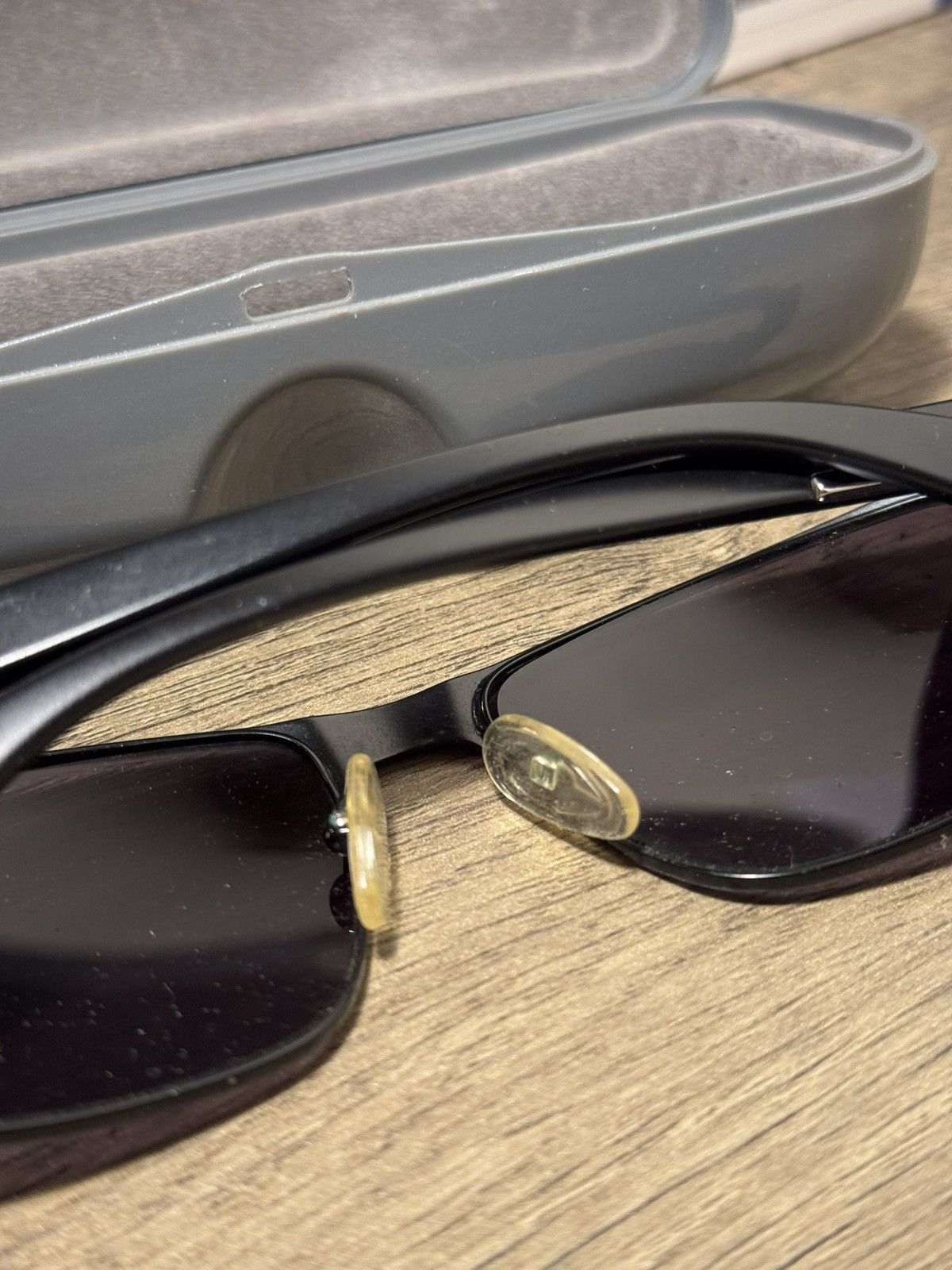 Prada Prada SPR 510 Black Rectangular Sunglasses w/ Case Size ONE SIZE - 6 Thumbnail