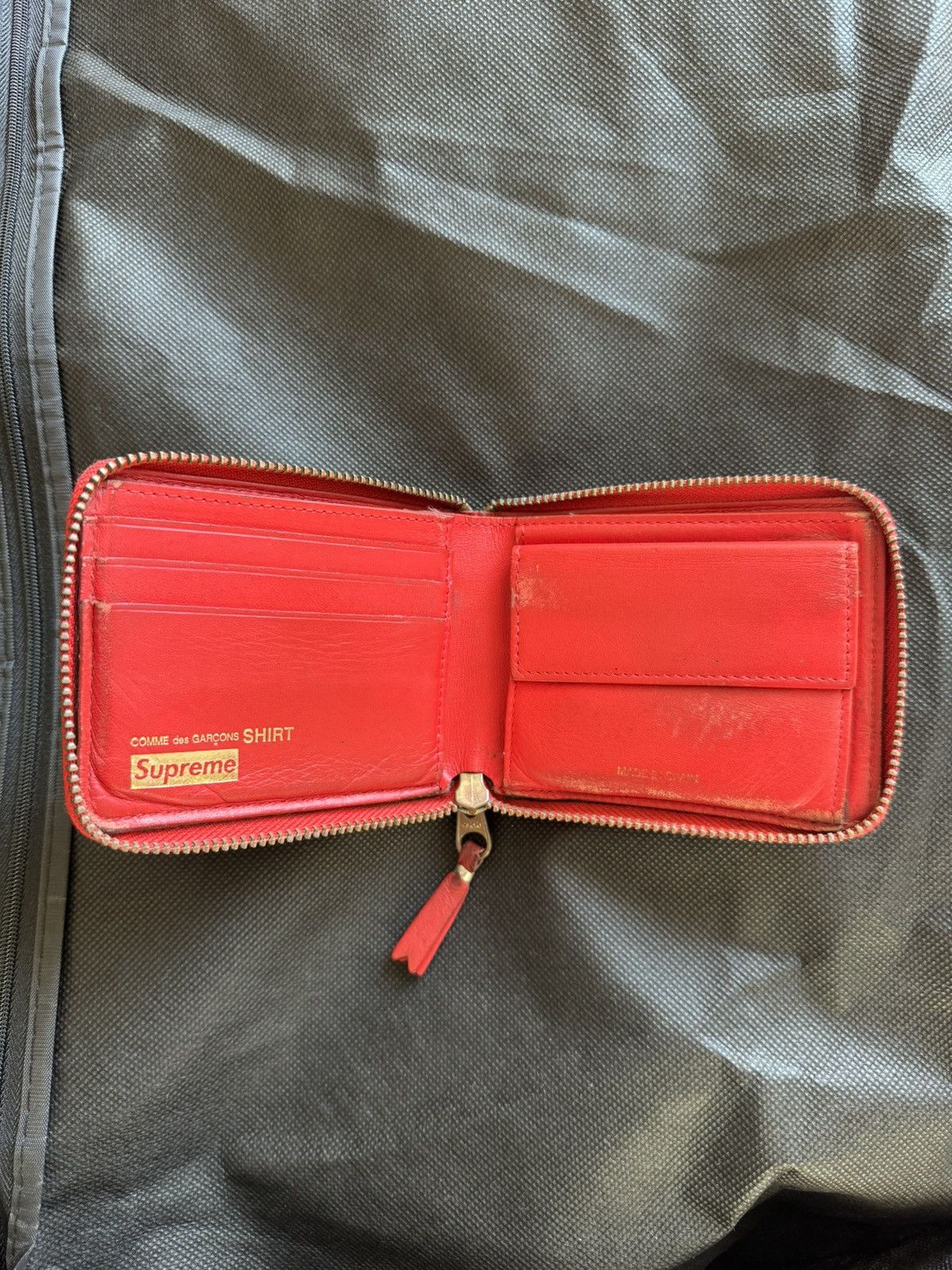 CDG by Comme des Garcons × Comme des Garcons × Supreme Supreme X Comme Des Garcons Polka Dot Wallet Red Cdg Size ONE SIZE - 9 Thumbnail
