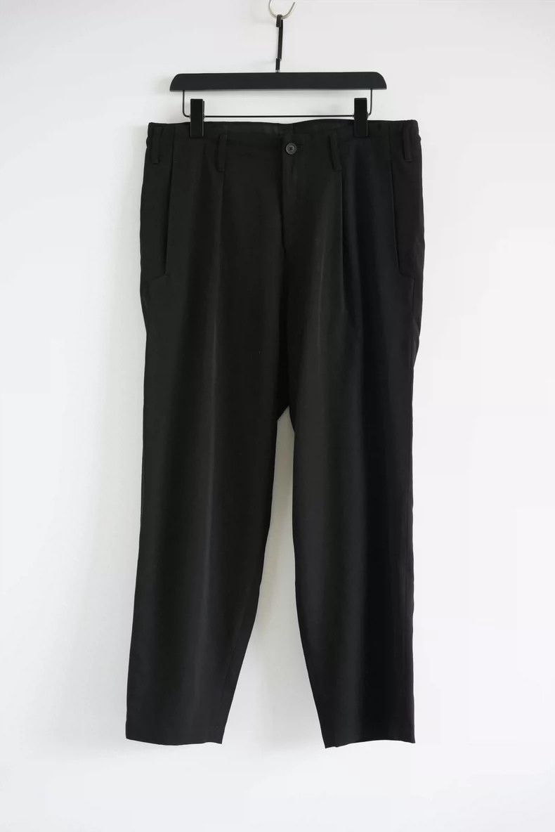 Yohji Yamamoto Yohji Yamamoto Yohji Yamamoto Wool Wide Leg Trousers Size US 44 / EU 60 - 1 Thumbnail