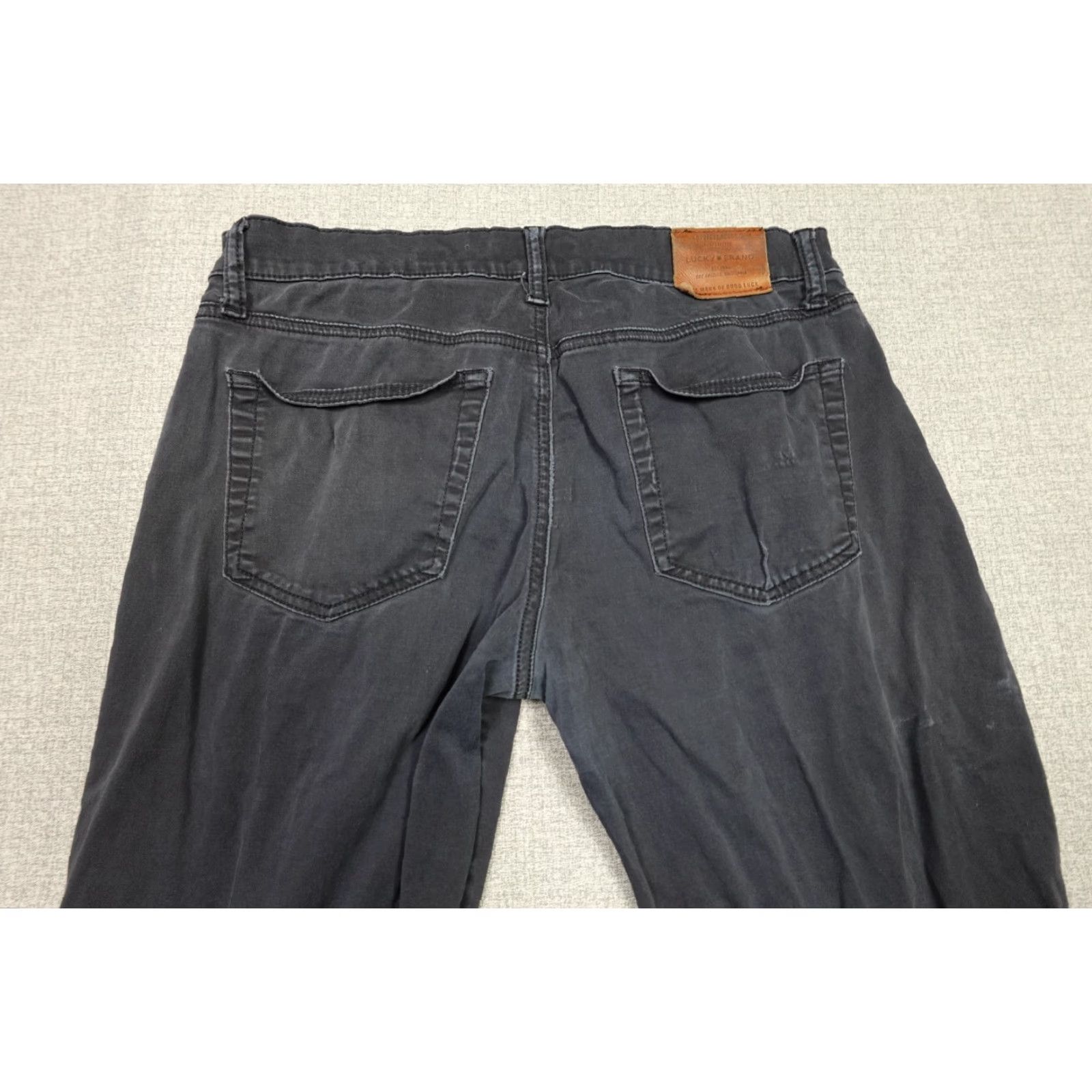 Lucky Brand Lucky Brand Pants Mens 34 Slim Chino Straight Black 5-Pocket Casual Vintage Preppy 121 Size US 34 / EU 50 - 5 Thumbnail