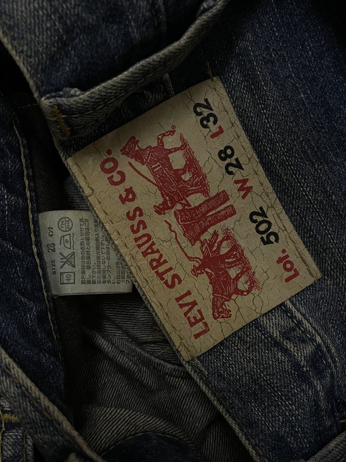 Levi's Vintage Clothing VINTAGE 502 LEVIS DESIGNER USA 90S RARE OLD DESIGN DENIM Size US 28 / EU 44 - 18 Thumbnail