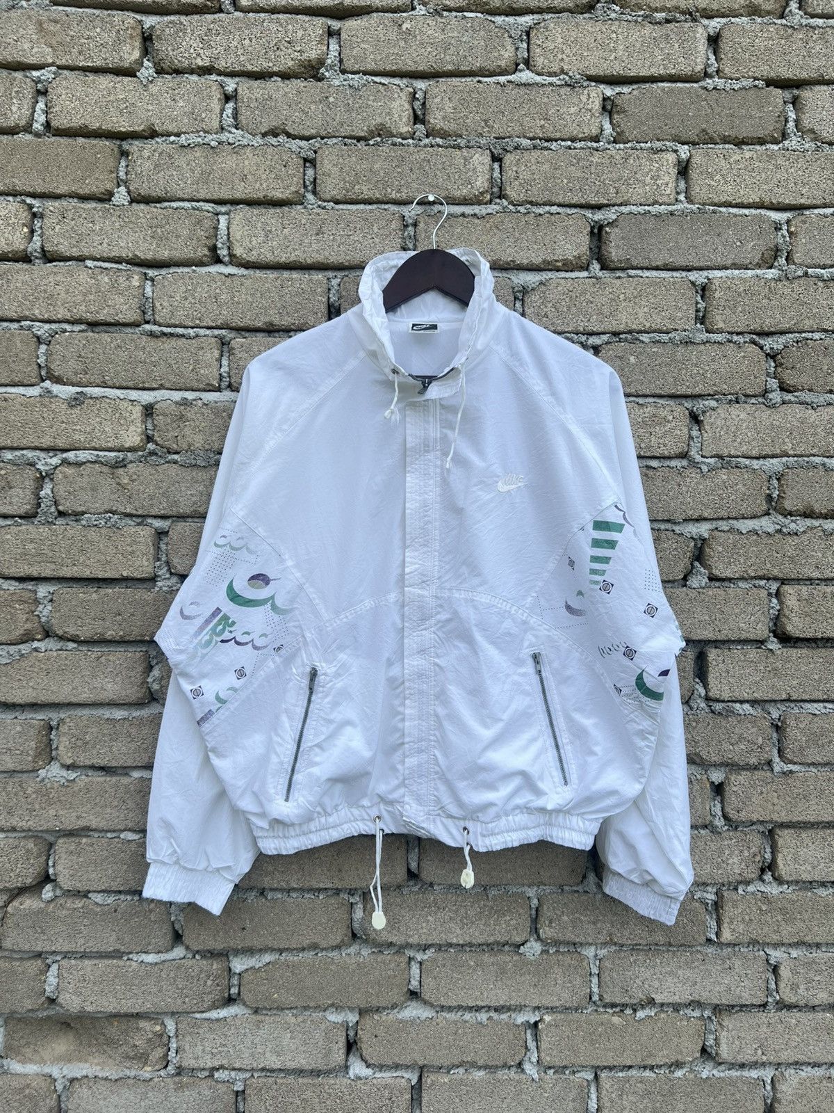 Nike Vintage Nike Challenge Court Windbreaker Size US M / EU 48-50 / 2 - 2 Thumbnail