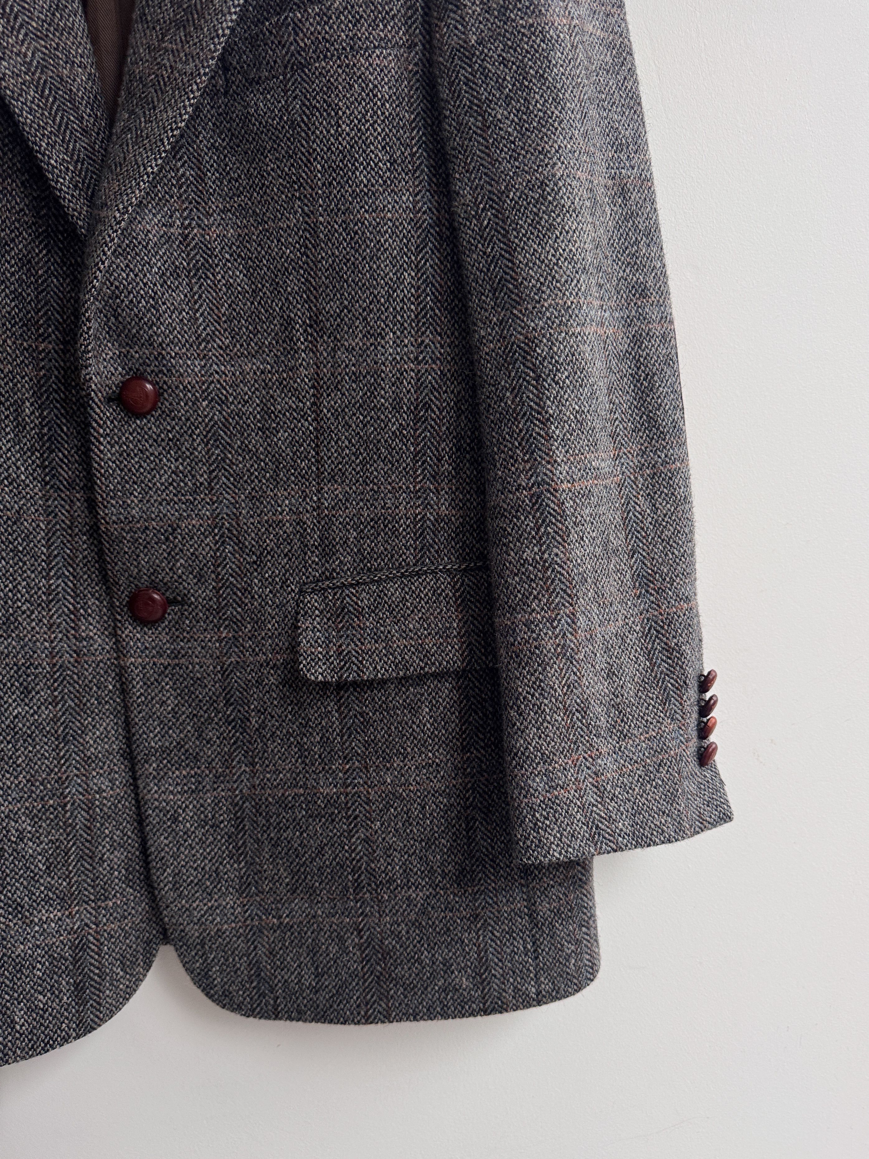 Harris Tweed Harris Tweed Matio Barutti Blazer Jacket Size 48R - 6 Thumbnail