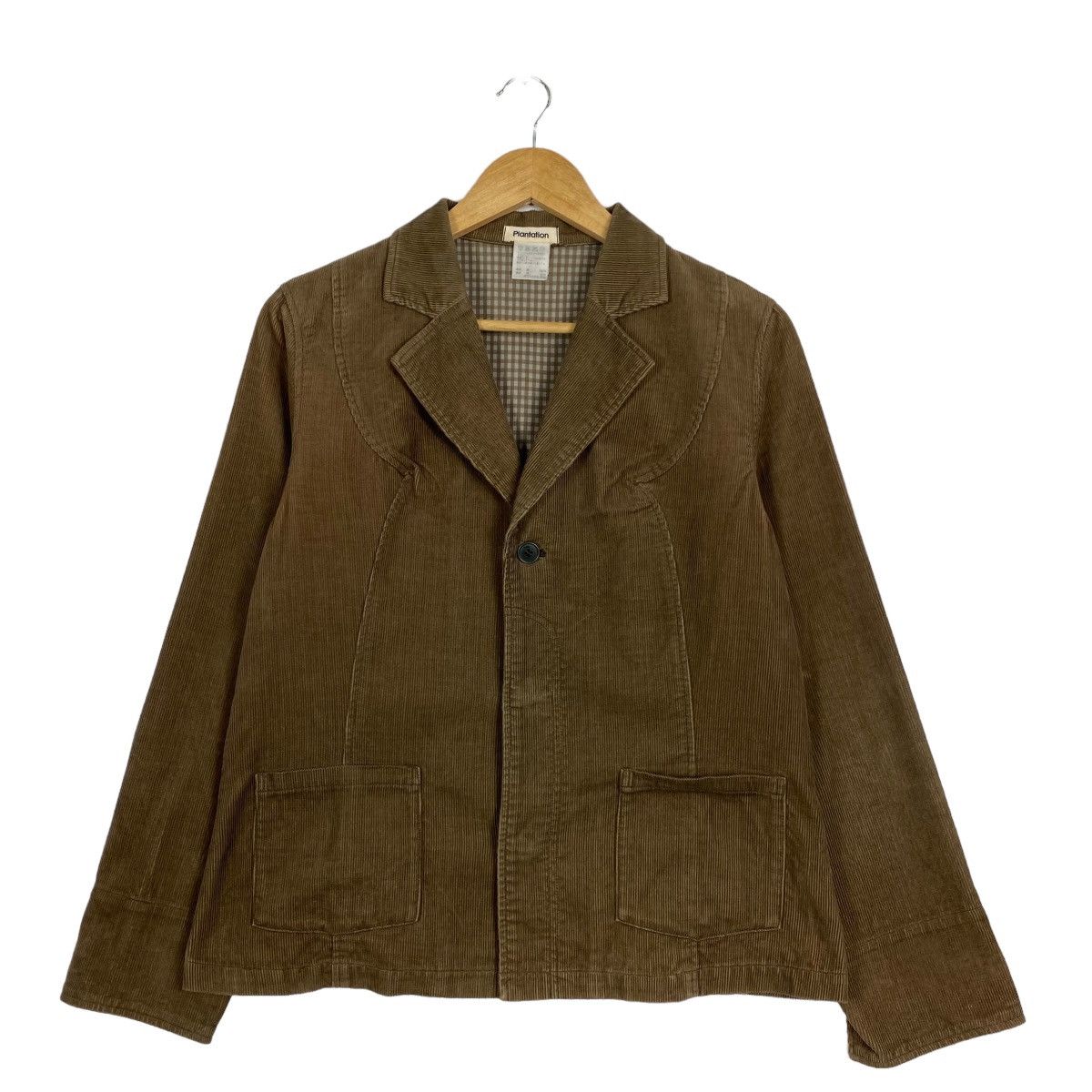 Issey Miyake × Japanese Brand Plantation by issey miyake colduroy jacket Size S / US 4 / IT 40 - 1 Thumbnail