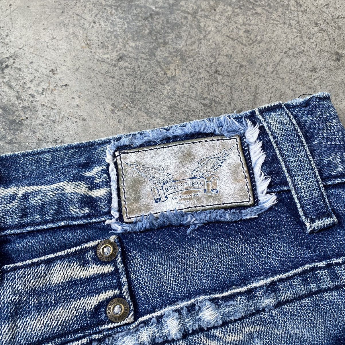 Robins Jeans Vintage Robins Jean Rare Distressed Denim Pants Size US 30 / EU 46 - 7 Thumbnail