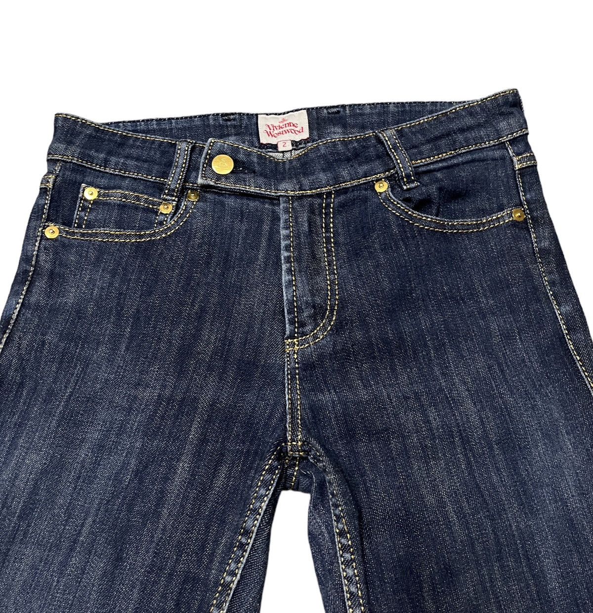 Vivienne Westwood Vivien Westwood embroided logo jeans Size 29" - 9 Thumbnail