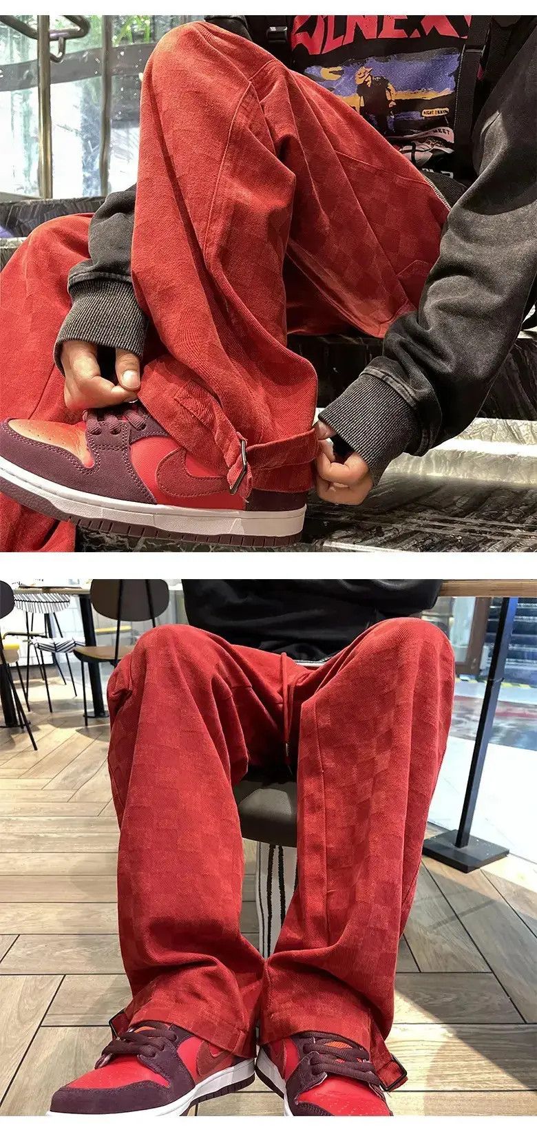 Japanese Brand Japanese jeans Straight Wide hip-hop Trousers Outerwear Size US 32 / EU 48 - 2 Thumbnail