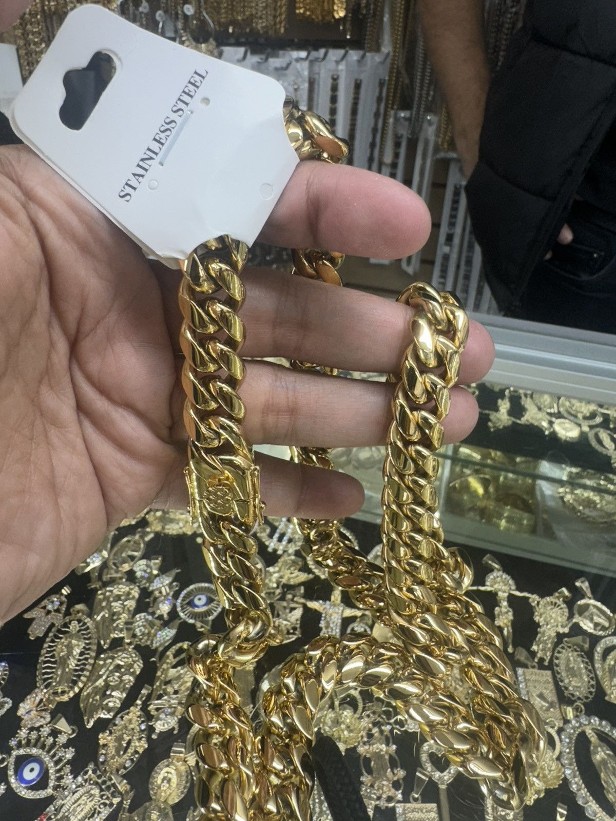 The Unbranded Brand Men Necklace Large Size 26 - 11 Thumbnail