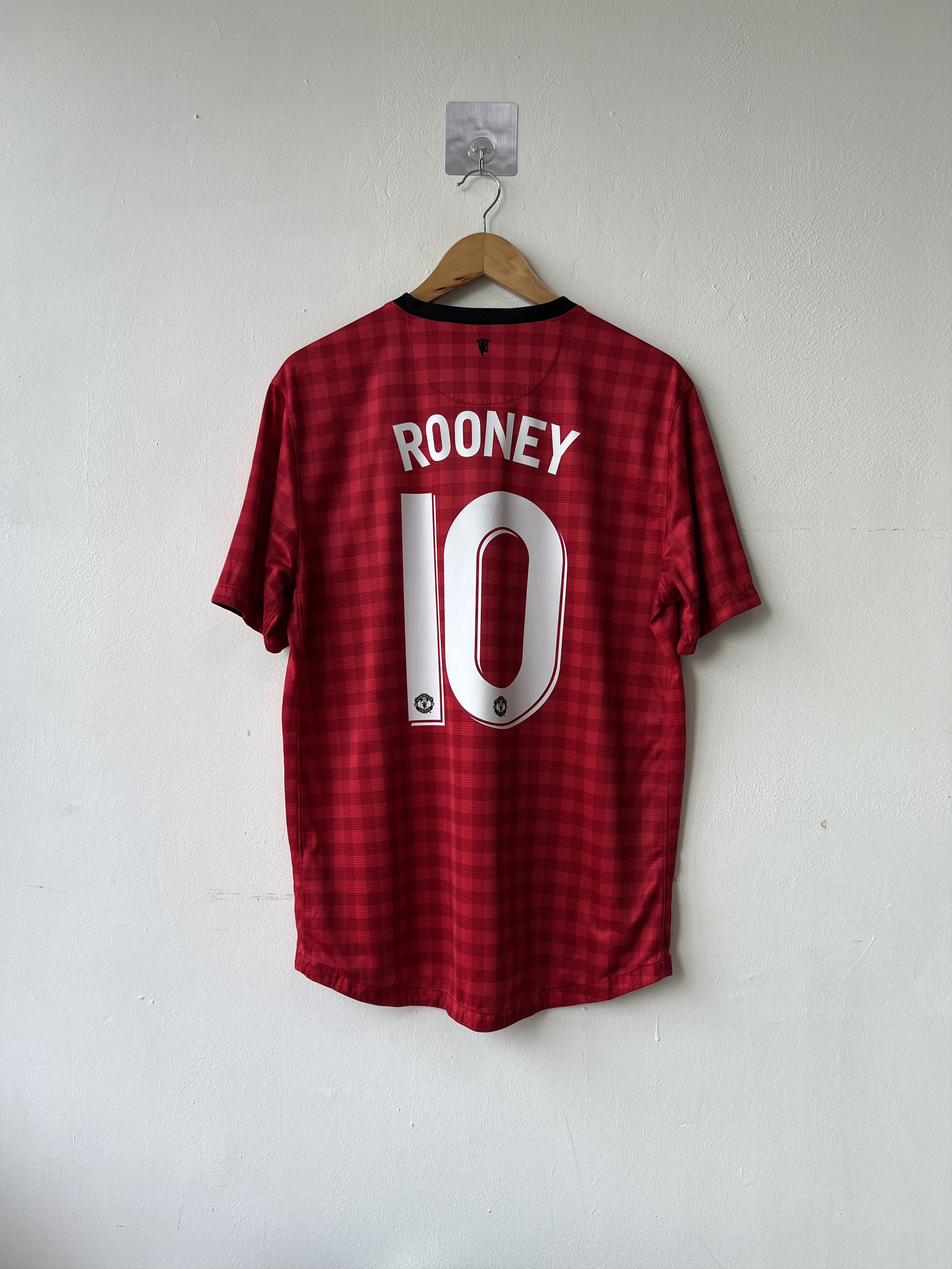 Nike (L) Manchester United 2012-13 Home Kit Rooney #10 Size US L / EU 52-54 / 3 - 1 Thumbnail