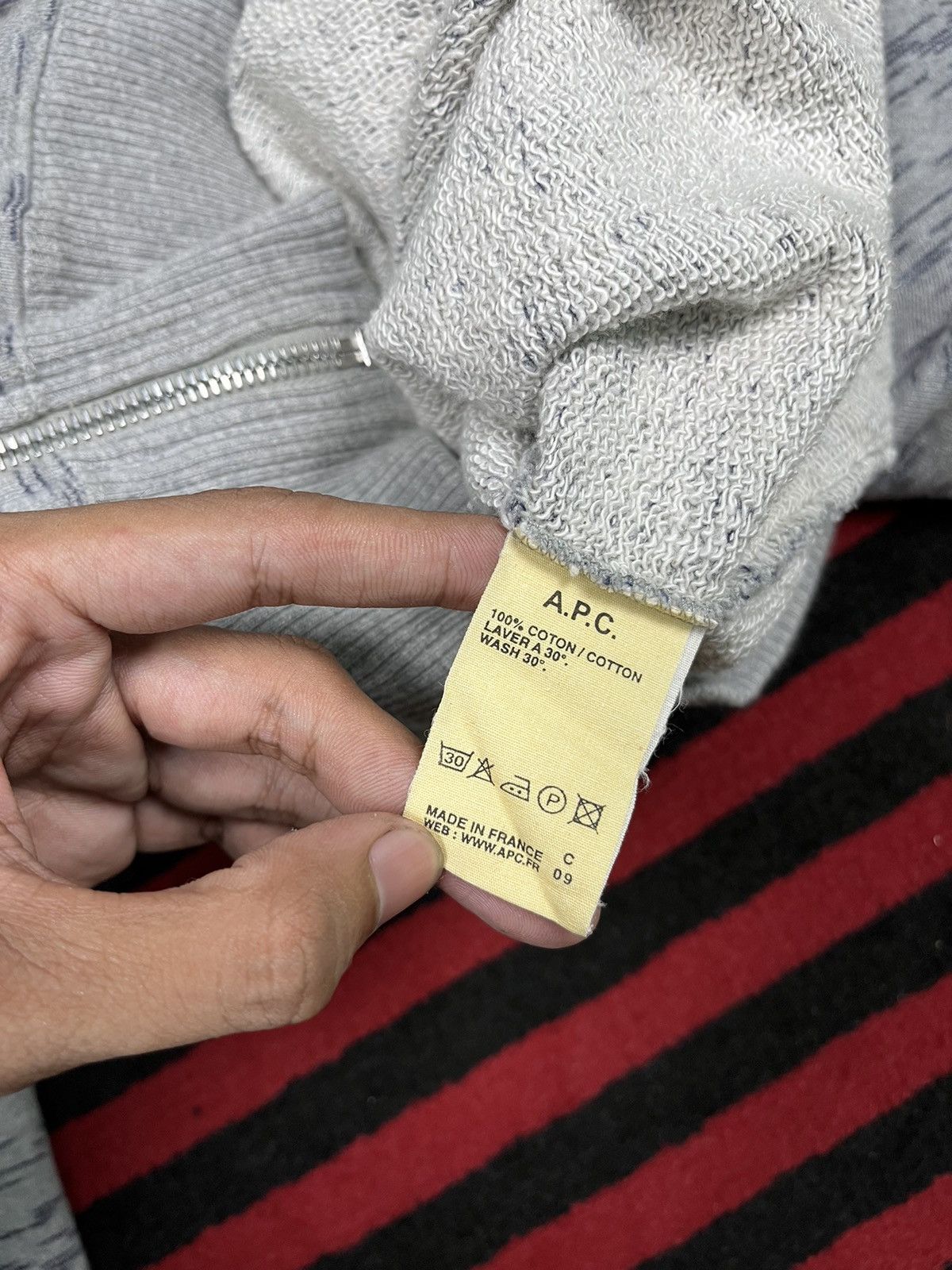 A.P.C. A.P.C Track Jacket Size US M / EU 48-50 / 2 - 7 Thumbnail