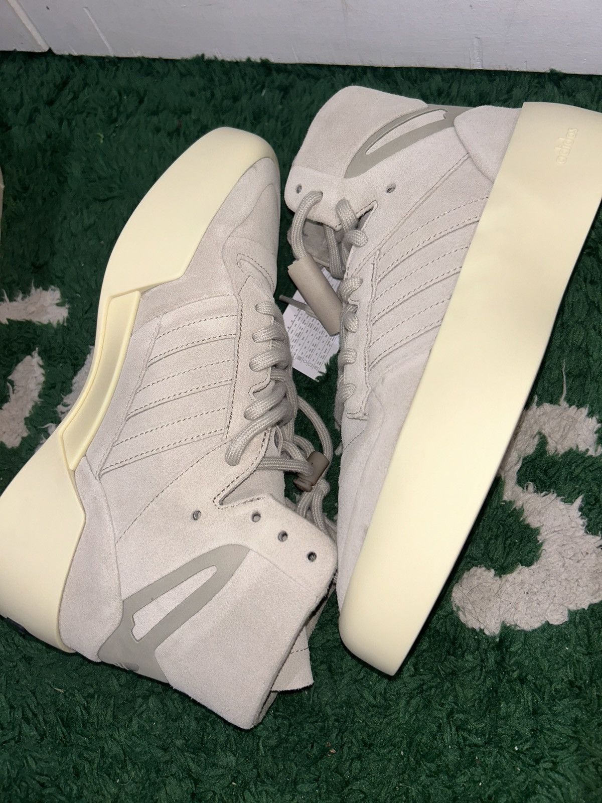 Adidas × Fear of God Size 9.5 - adidas Fear of God Athletics x '86 High Sesame Size US 9.5 / EU 42-43 - 3 Thumbnail