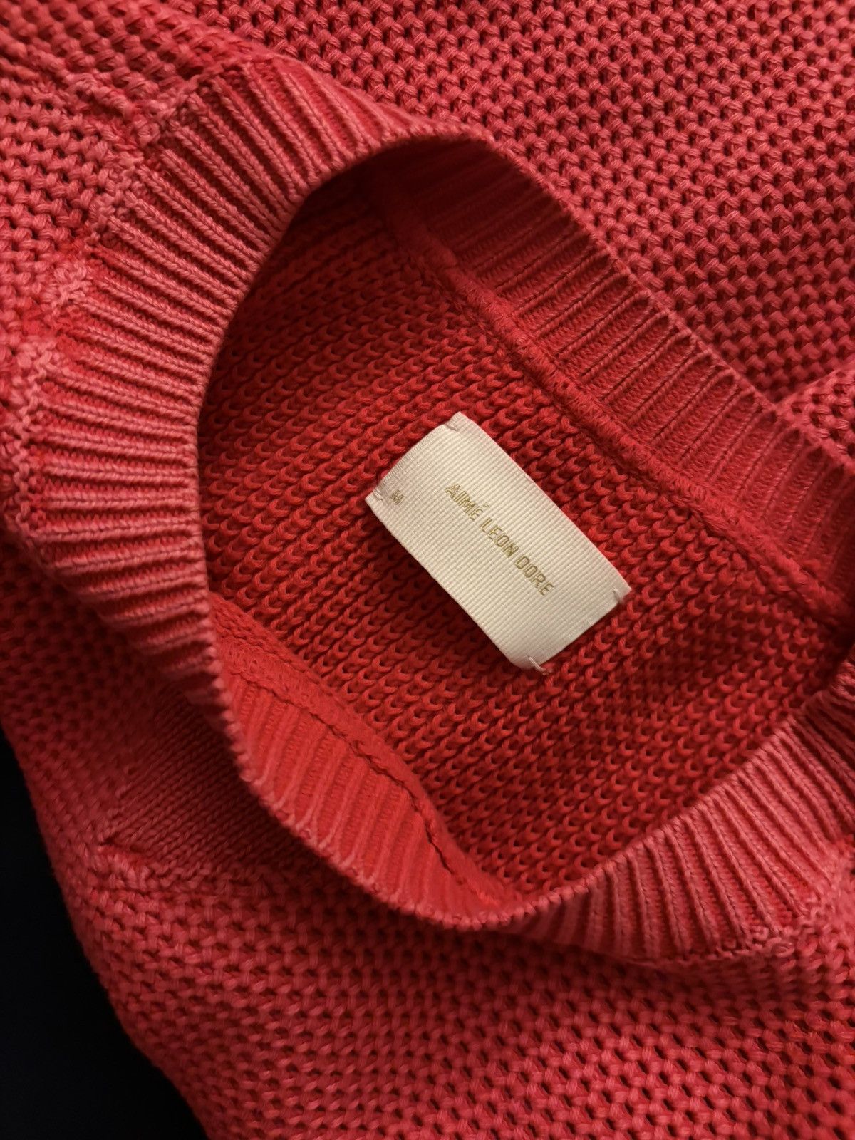 Aime Leon Dore Aimé Leon Dore Overwash Crewneck Sweater 'Red Sand' Size US M / EU 48-50 / 2 - 5 Thumbnail