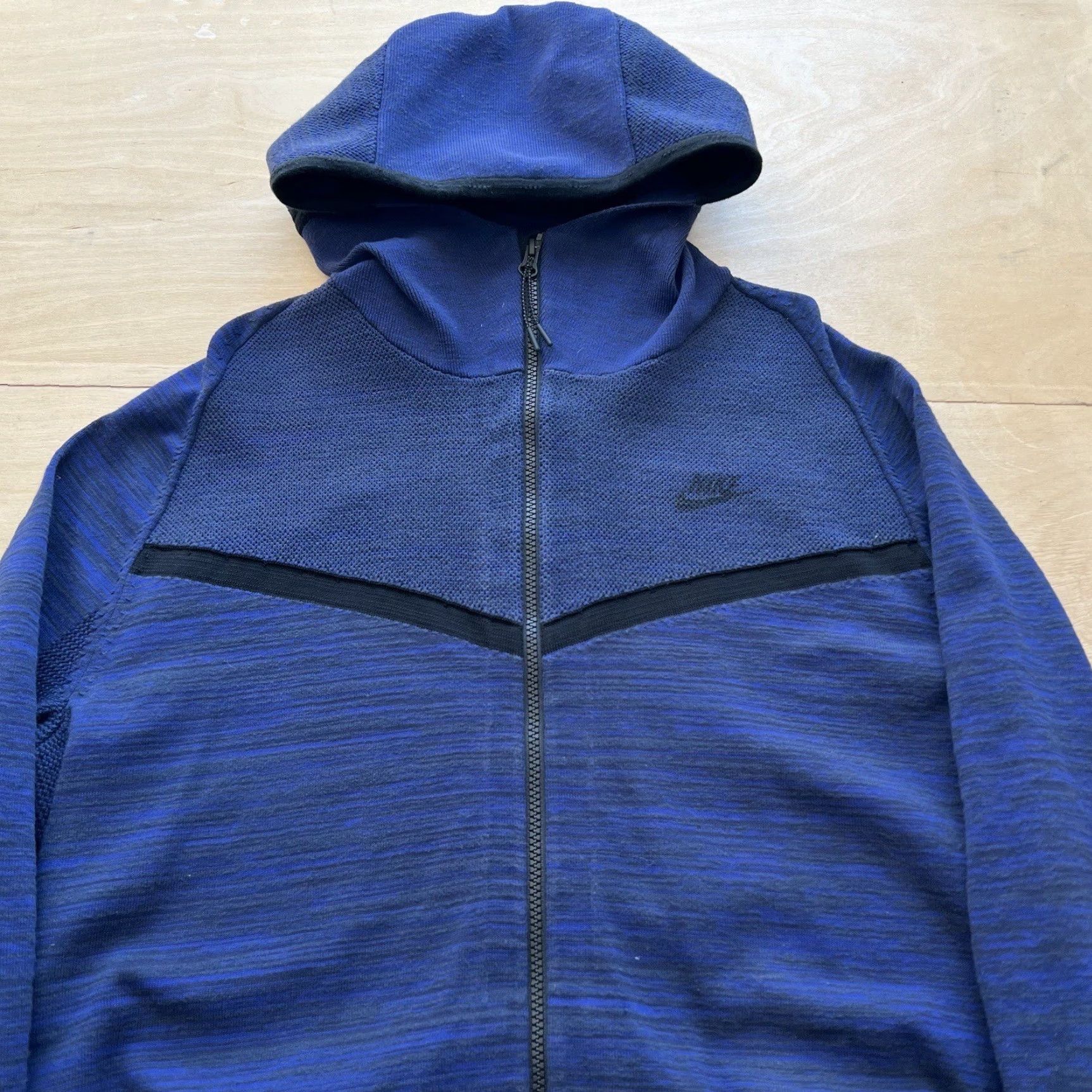 Nike Nike Windrunner Jacket Shirt Medium Blue Full Zip Lightweight Knit Tech Nike AeroLoft Sportwear Windbreaker Baseball Basketball Mens M Size US M / EU 48-50 / 2 - 3 Thumbnail