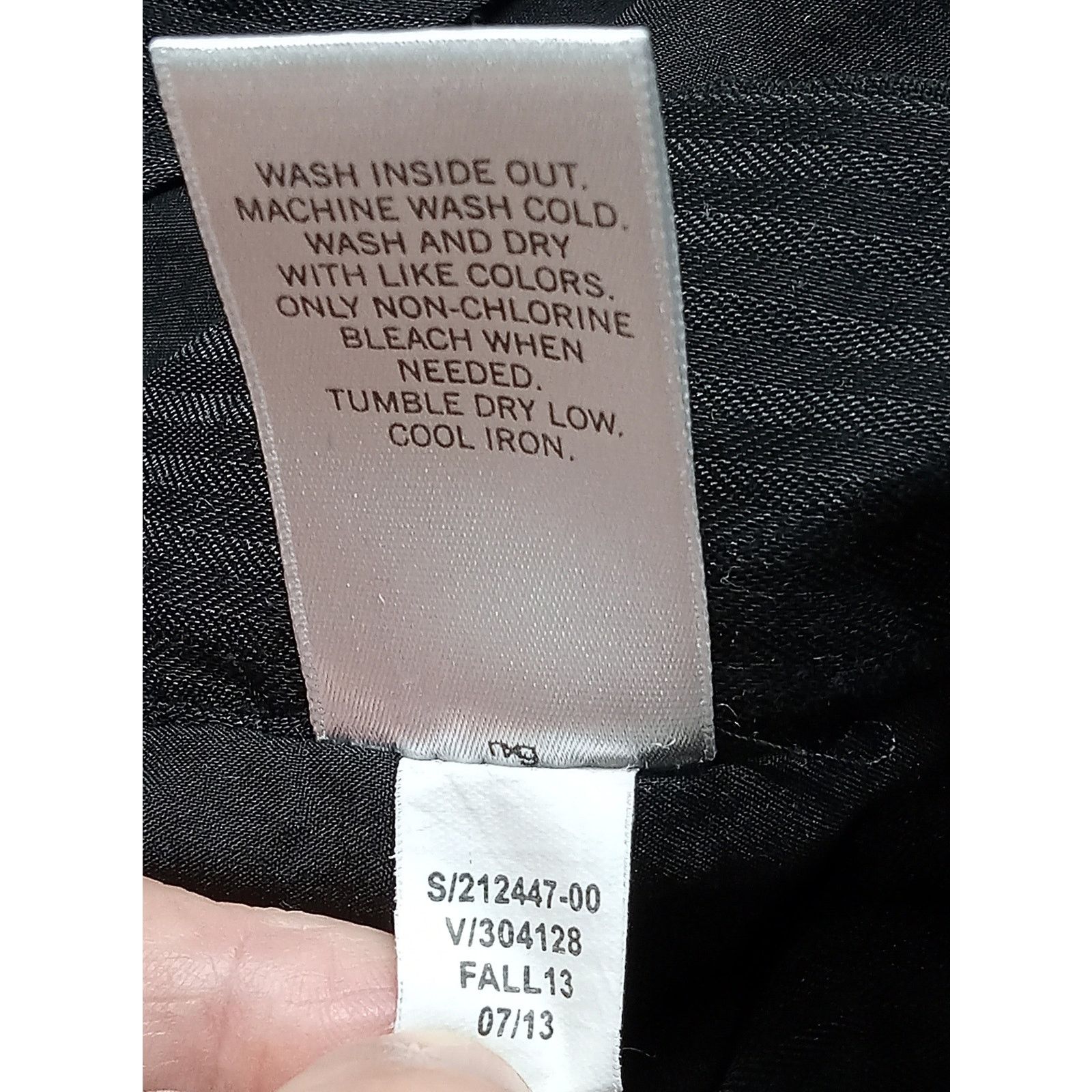 Banana Republic Banana Republic Pants 4 32X32 Business Lined Black Workwear Size 32" / US 10 / IT 46 - 8 Thumbnail