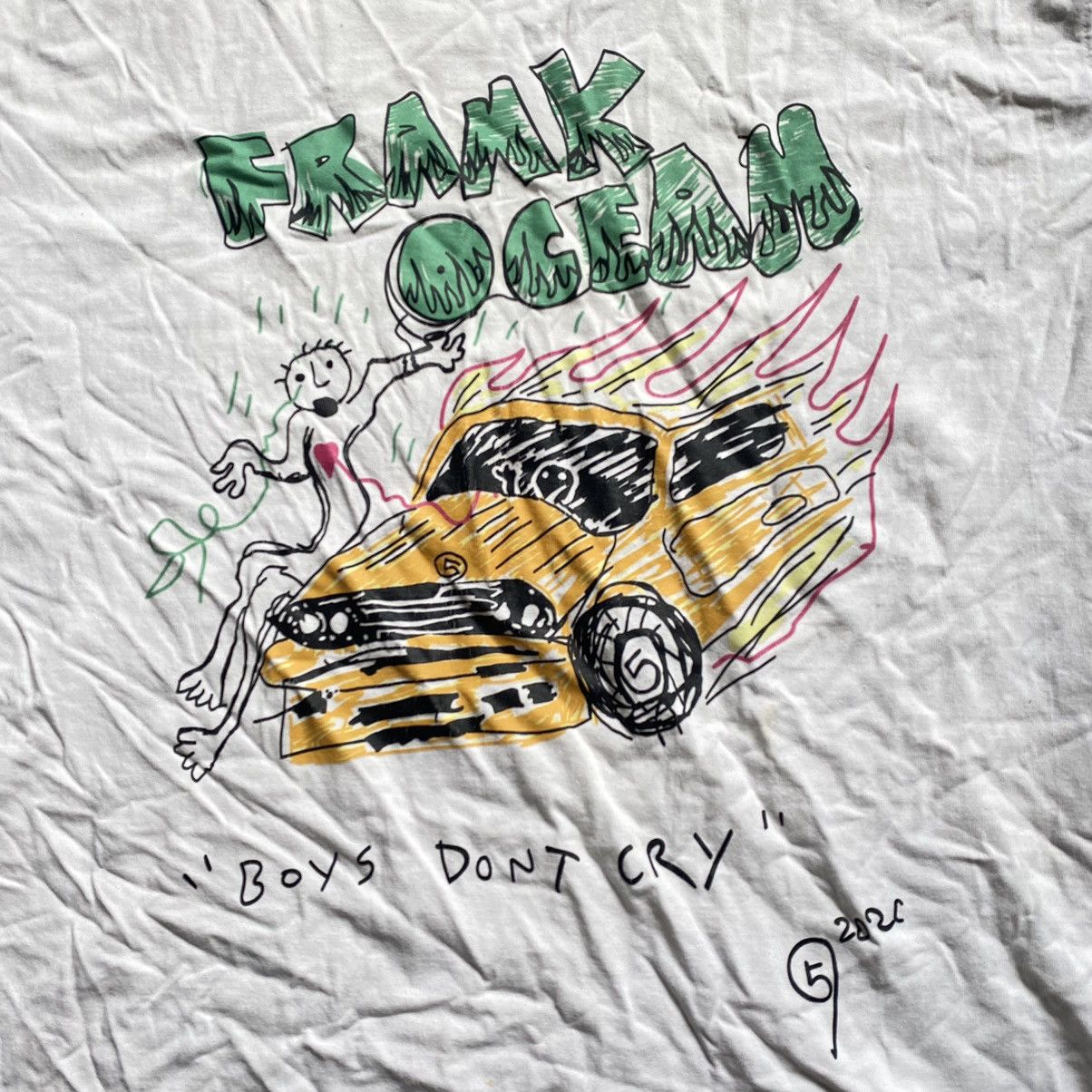 Band Tees FRANC OCEAN BOYS DONT CRY 2020 HEAVY T SHIRT Size US XL / EU 56 / 4 - 2 Thumbnail