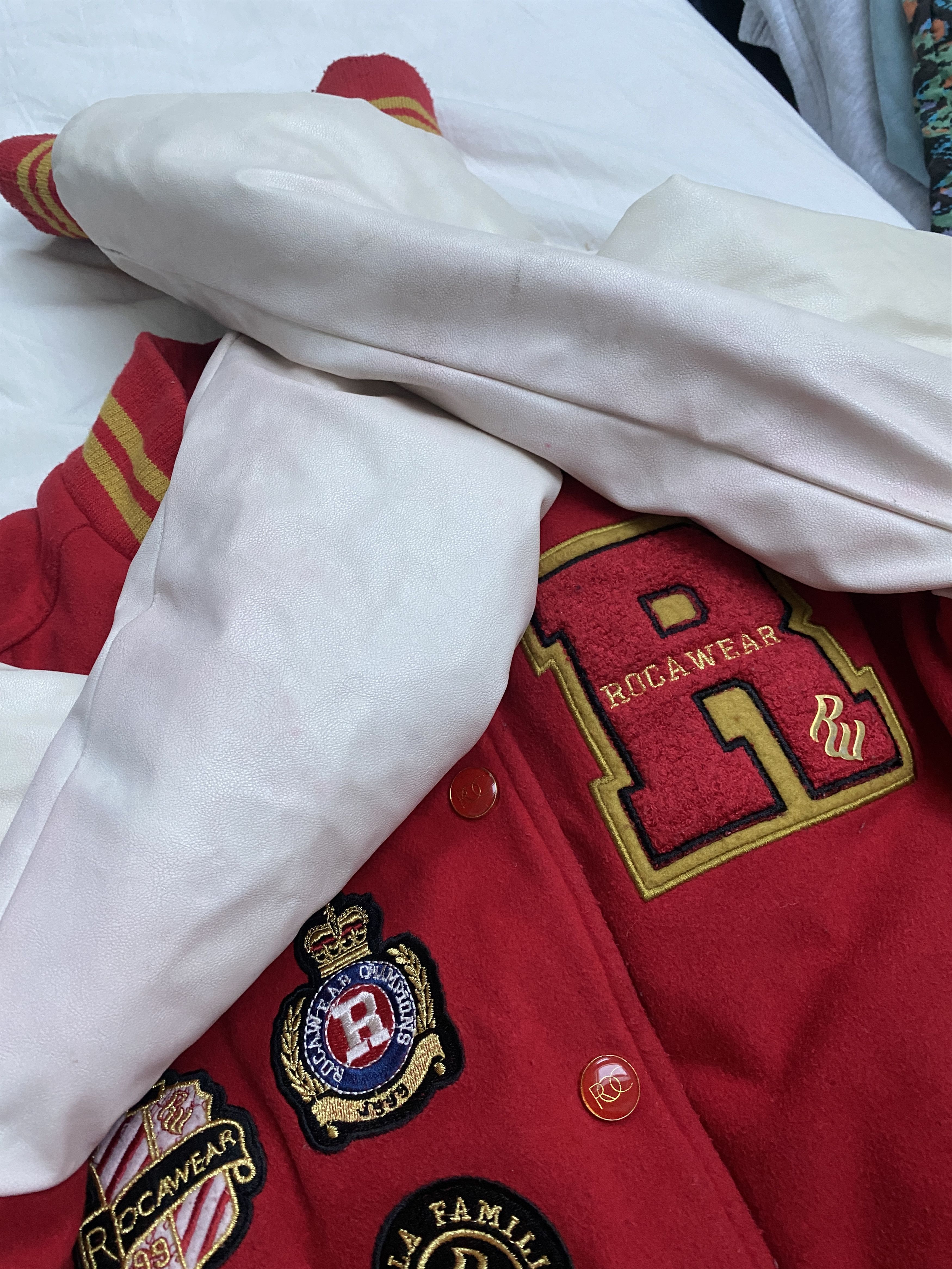 Rocawear Rocawear vintage varsity college jacket Size US S / EU 44-46 / 1 - 8 Thumbnail