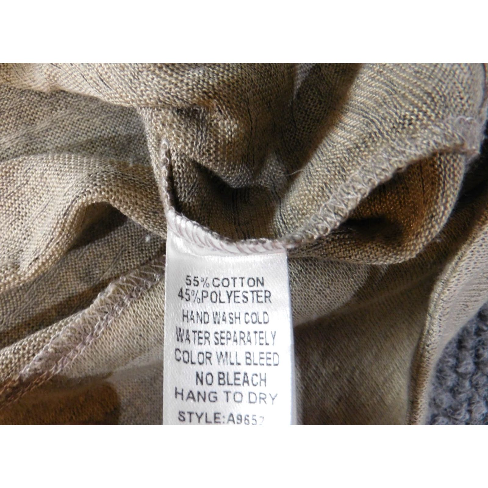 Vintage UMGEE Blouse Short Sleeve Round Neck Pullover Cotton Stretch Green Womens S Casual Basic Size S / US 4 / IT 40 - 6 Thumbnail